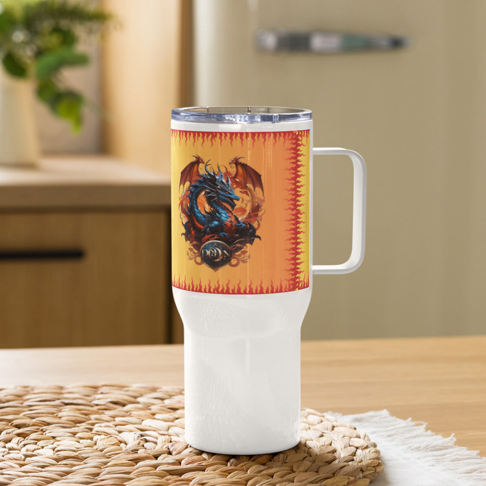 Caneca de viagem com alça