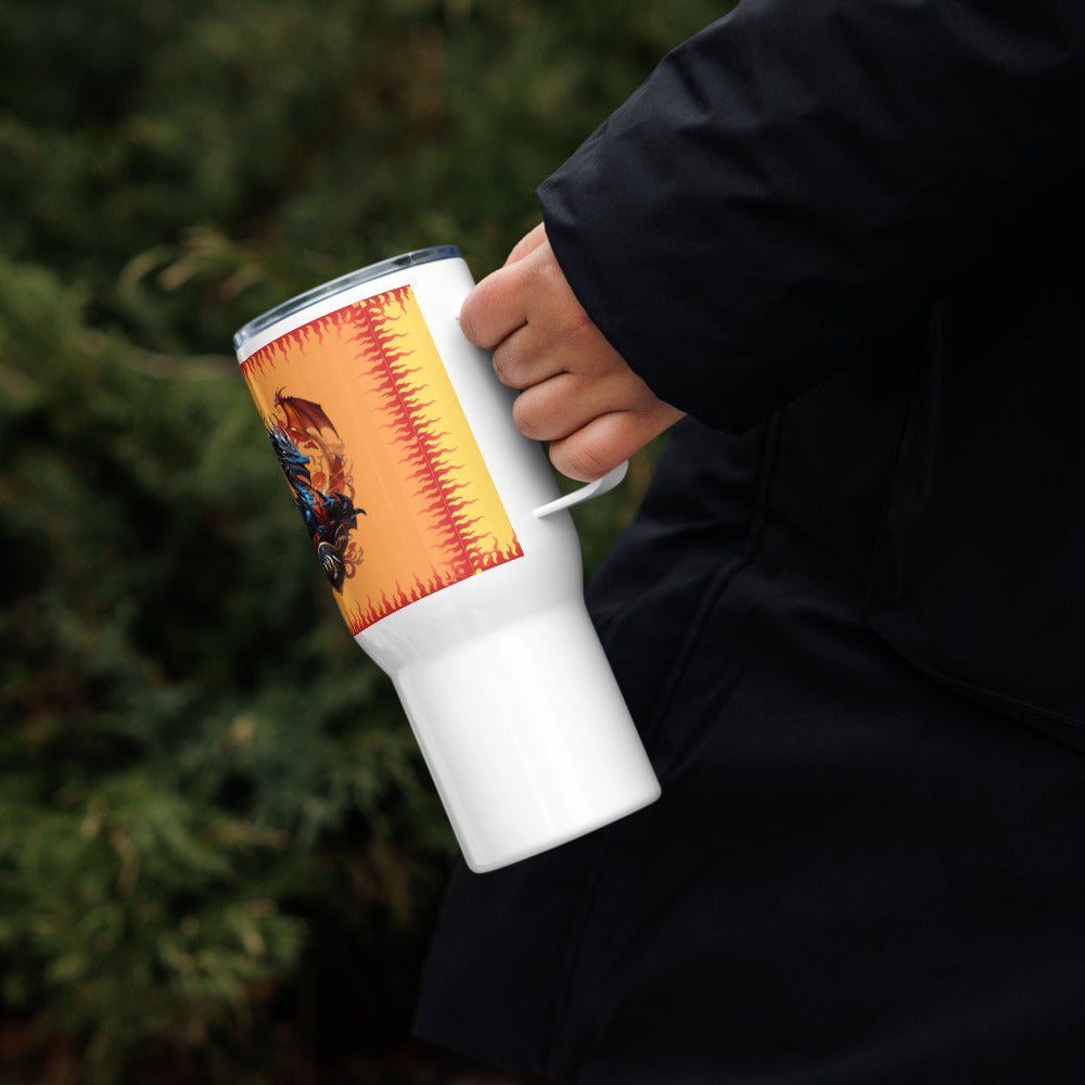 Caneca de viagem com alça