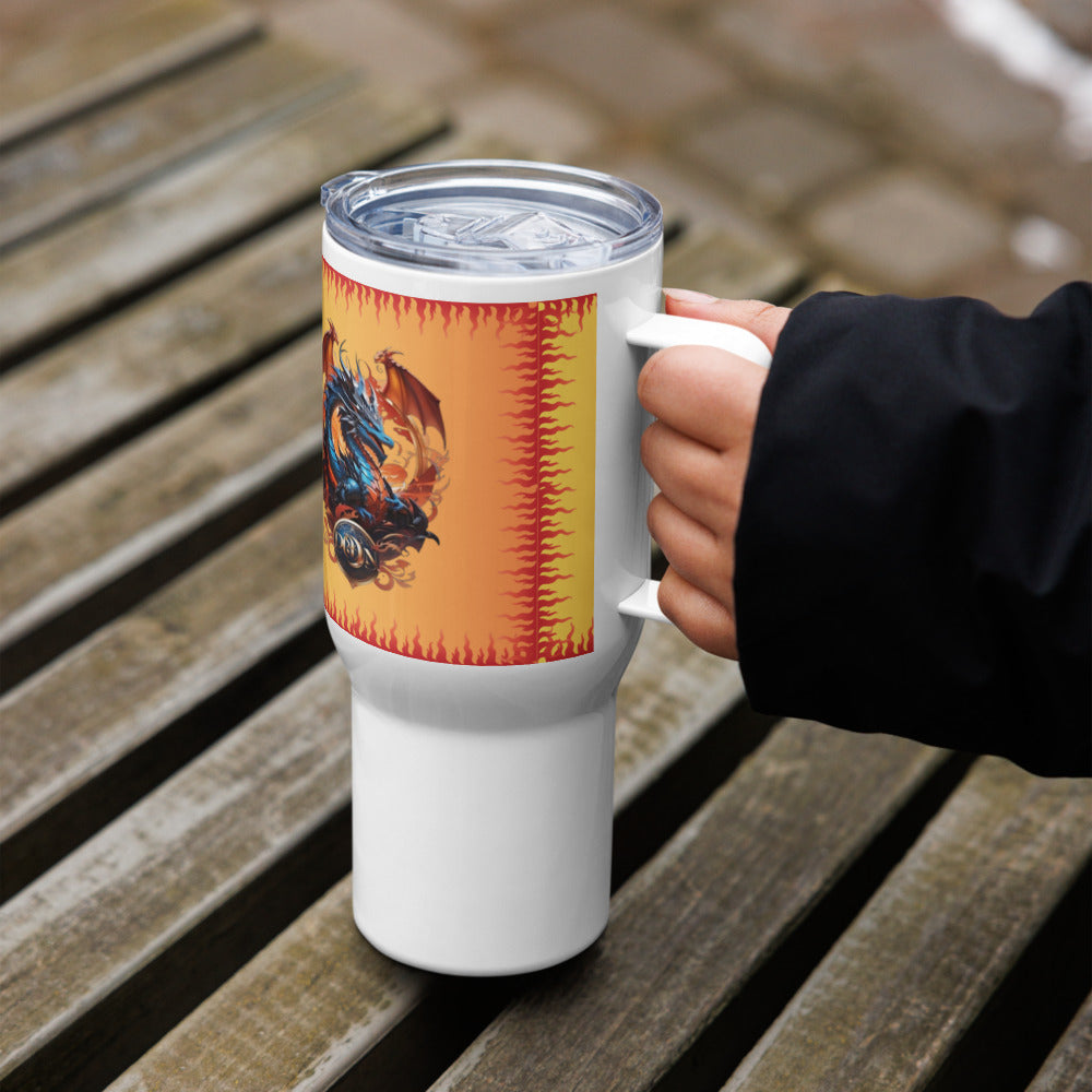 Caneca de viagem com alça