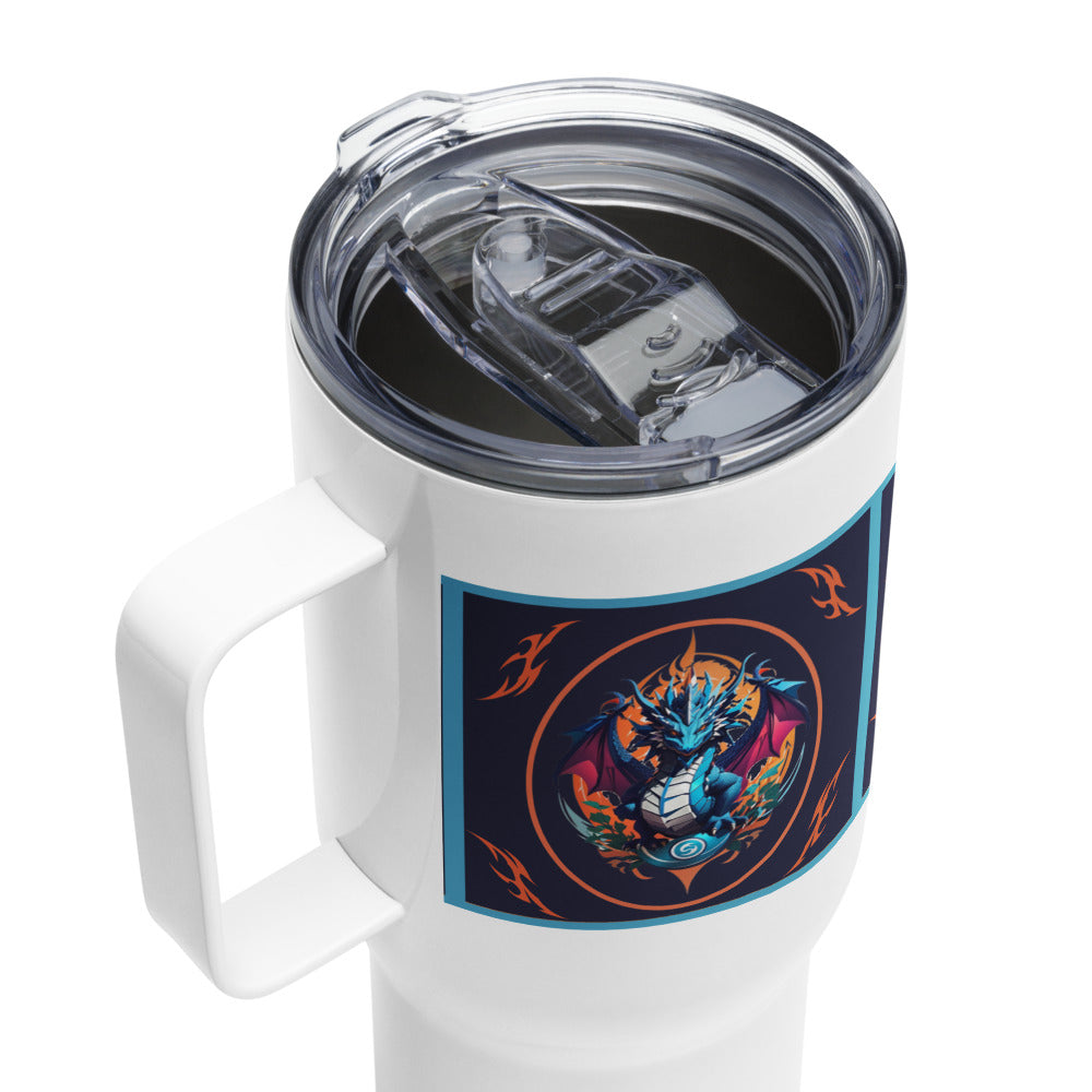Caneca de viagem com alça