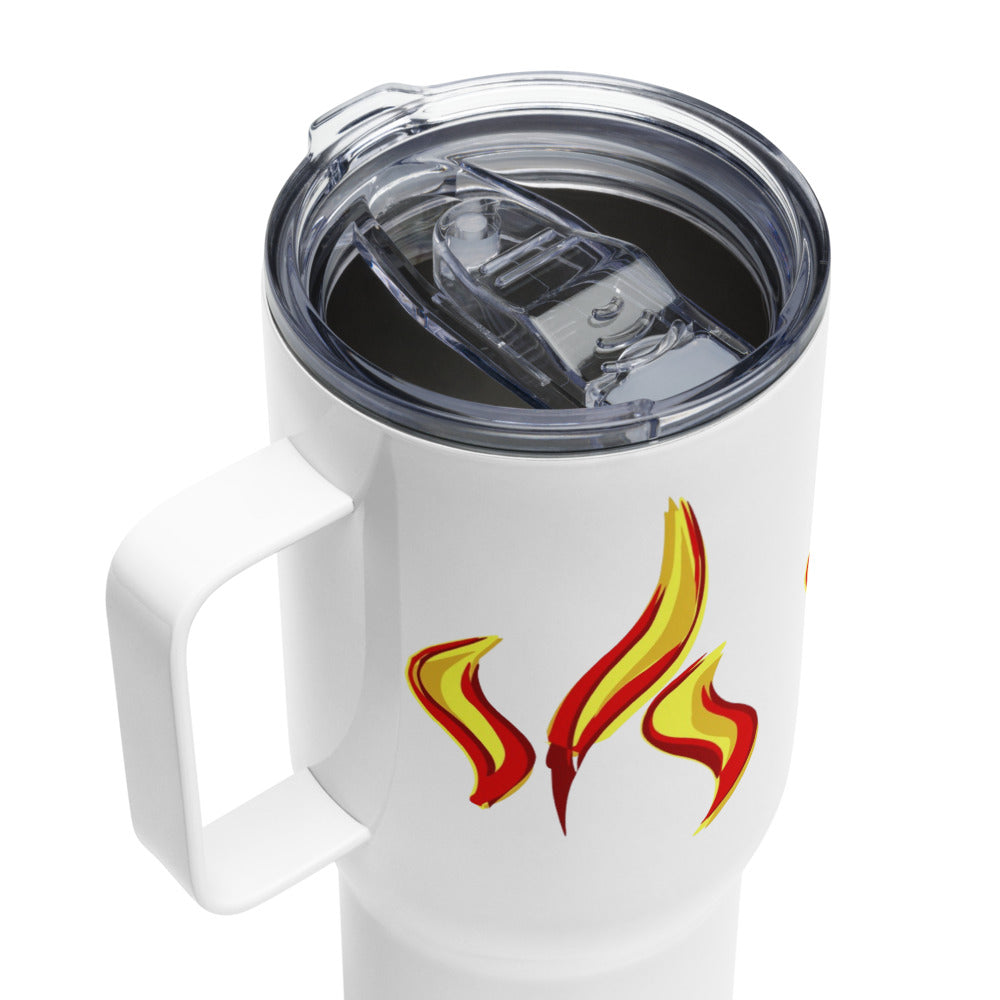 Caneca de viagem com alça