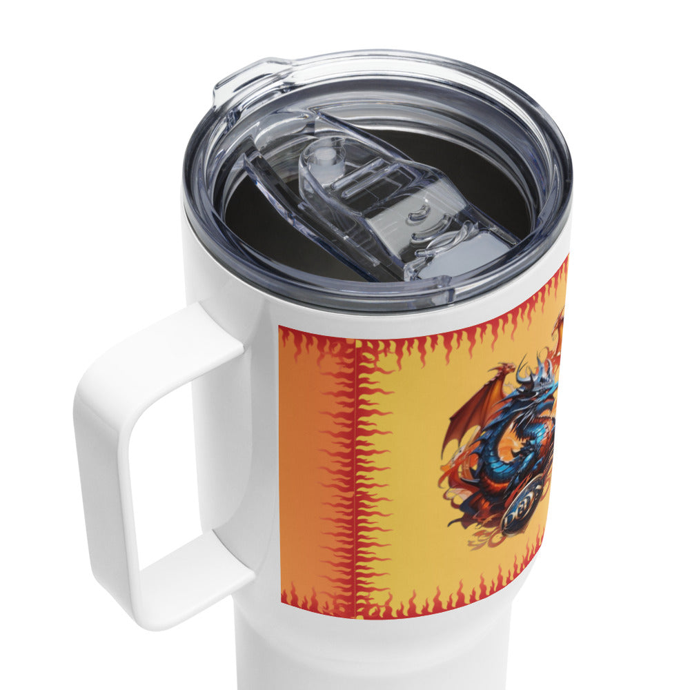 Caneca de viagem com alça