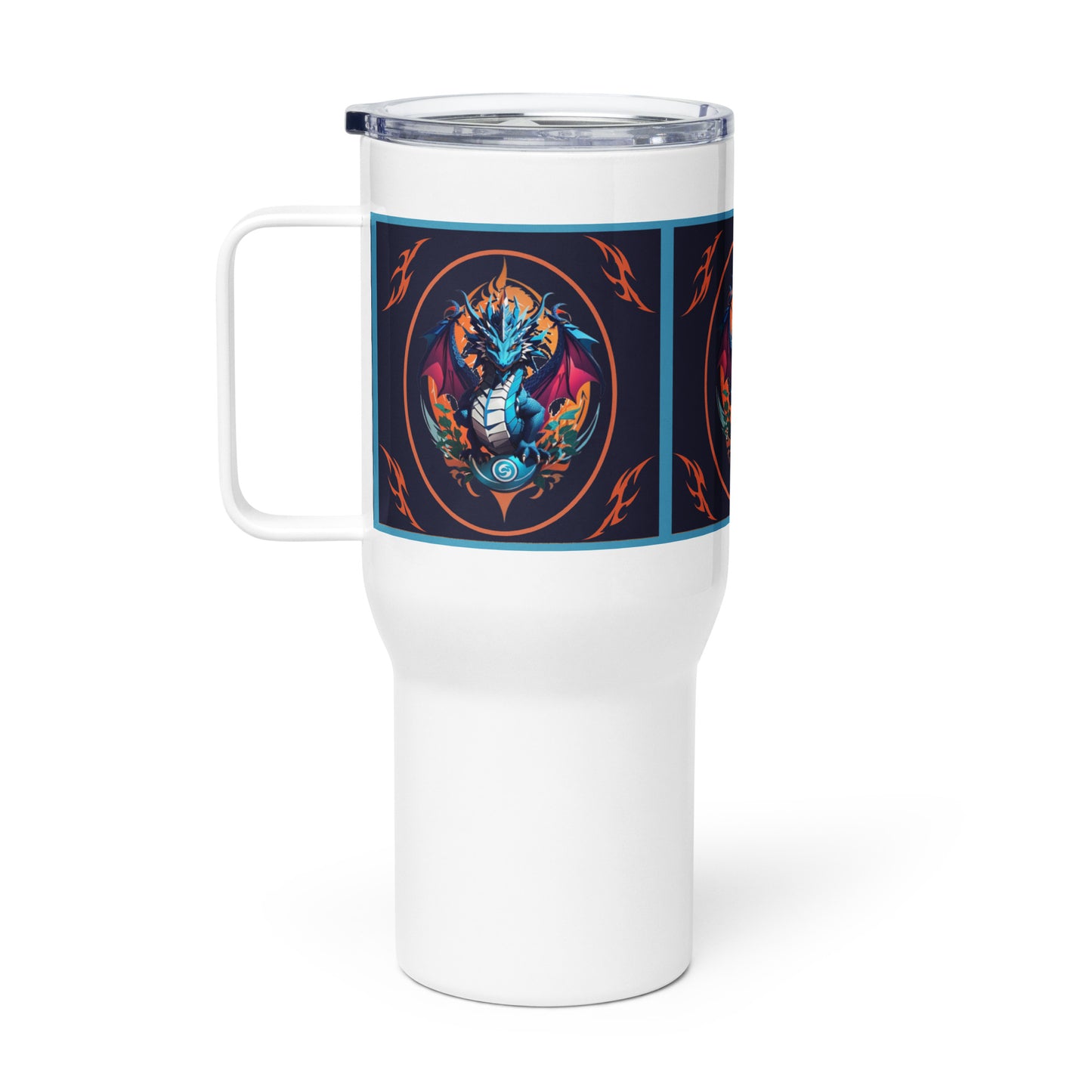 Caneca de viagem com alça