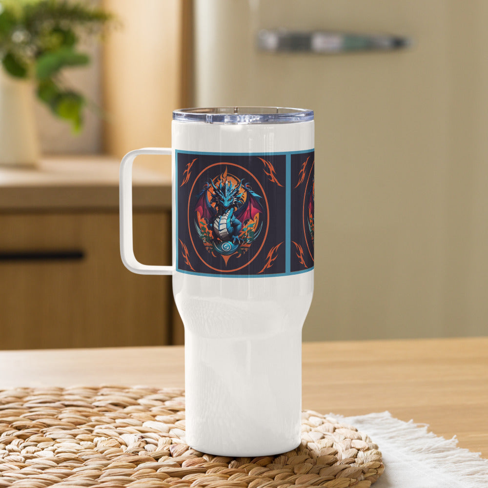 Caneca de viagem com alça