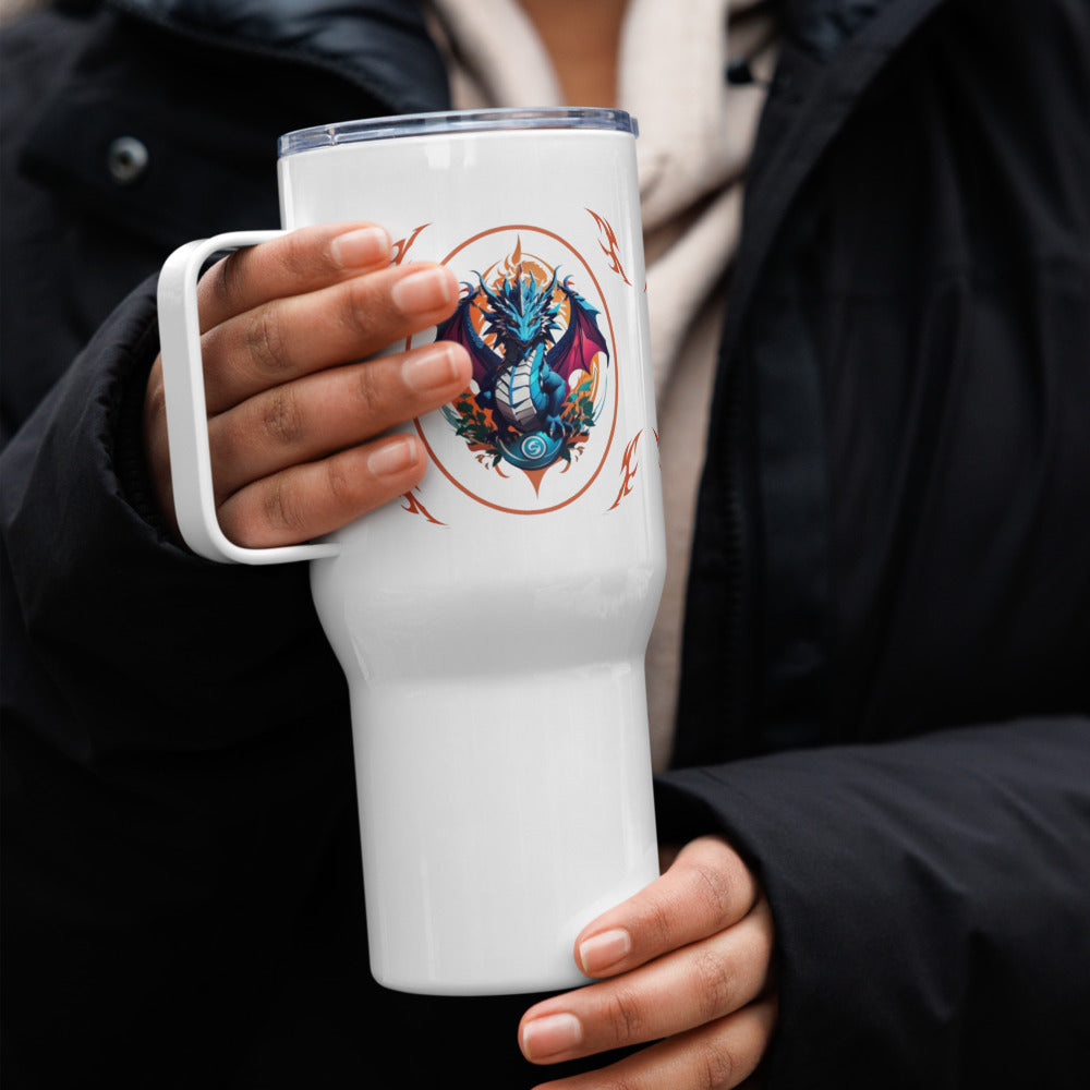 Caneca de viagem com alça