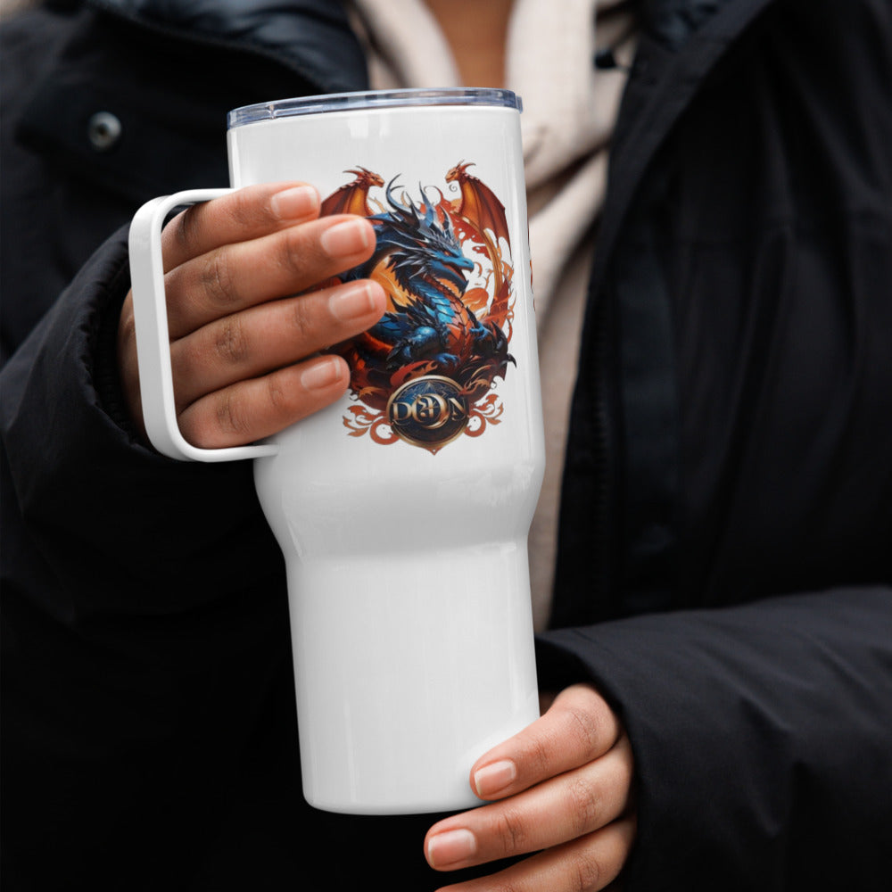 Caneca de viagem com alça