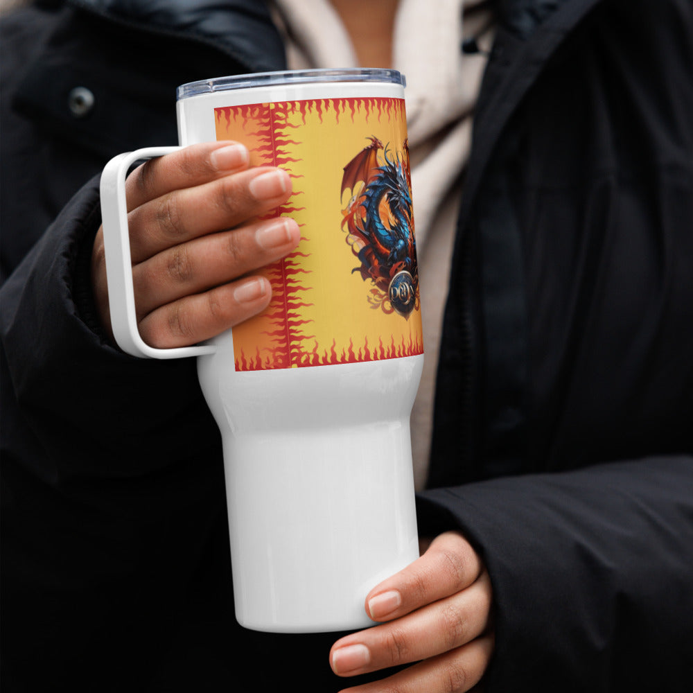 Caneca de viagem com alça