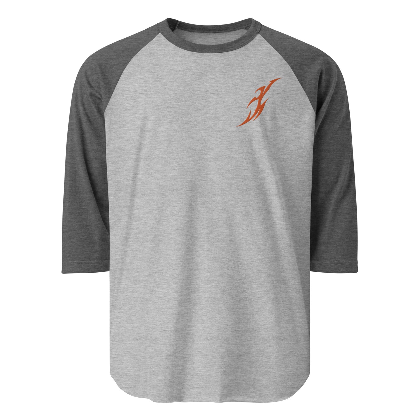 Camisa raglan com manga 3/4