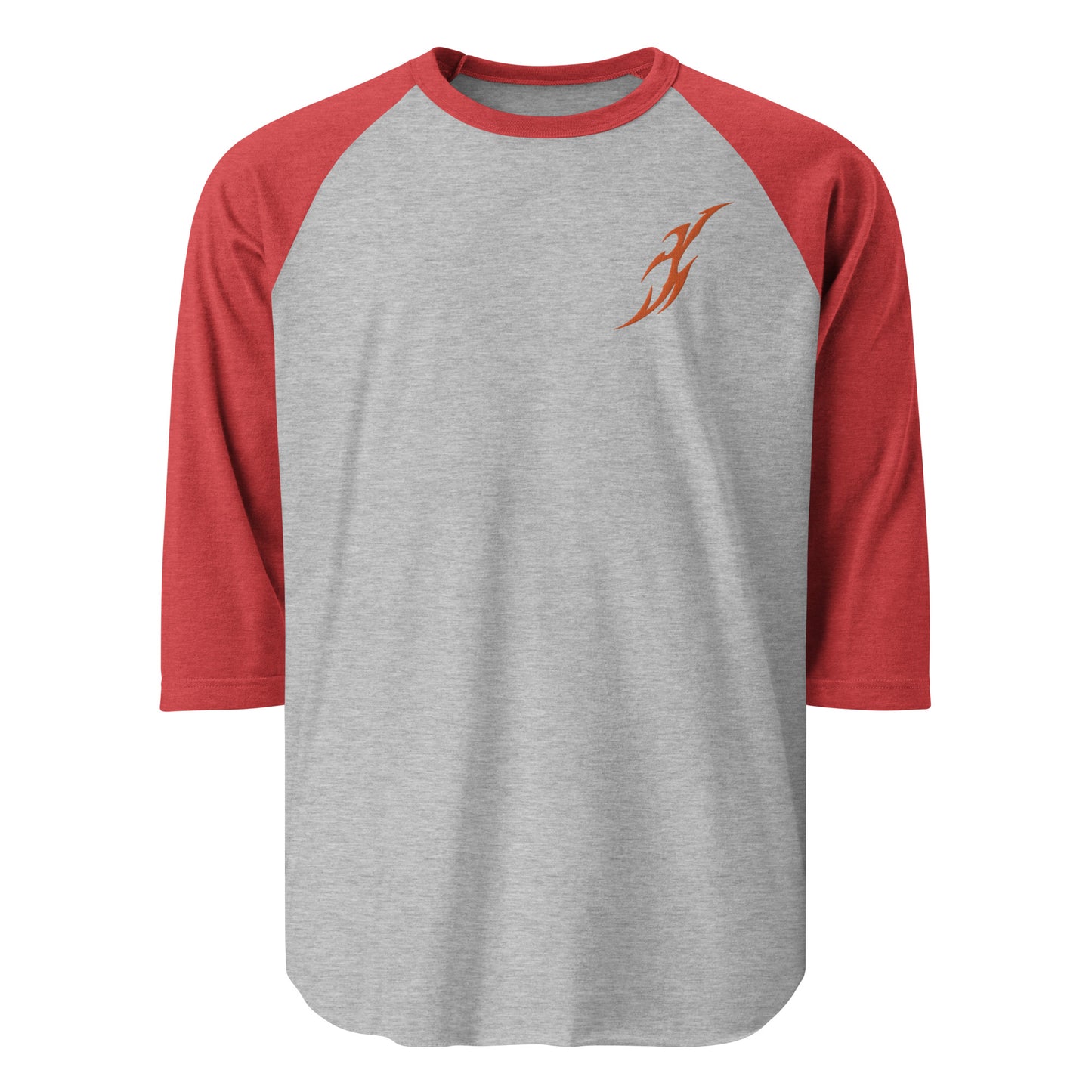 Camisa raglan com manga 3/4