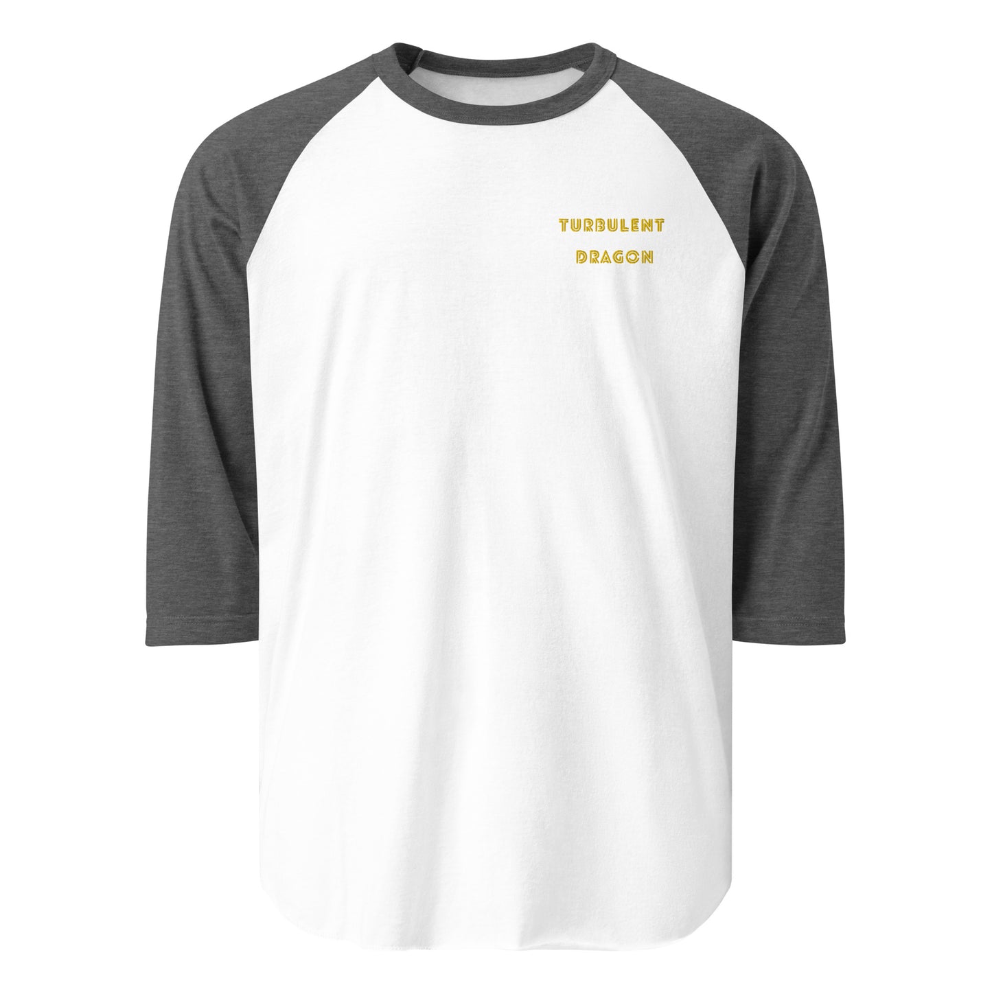 Camisa raglan com manga 3/4