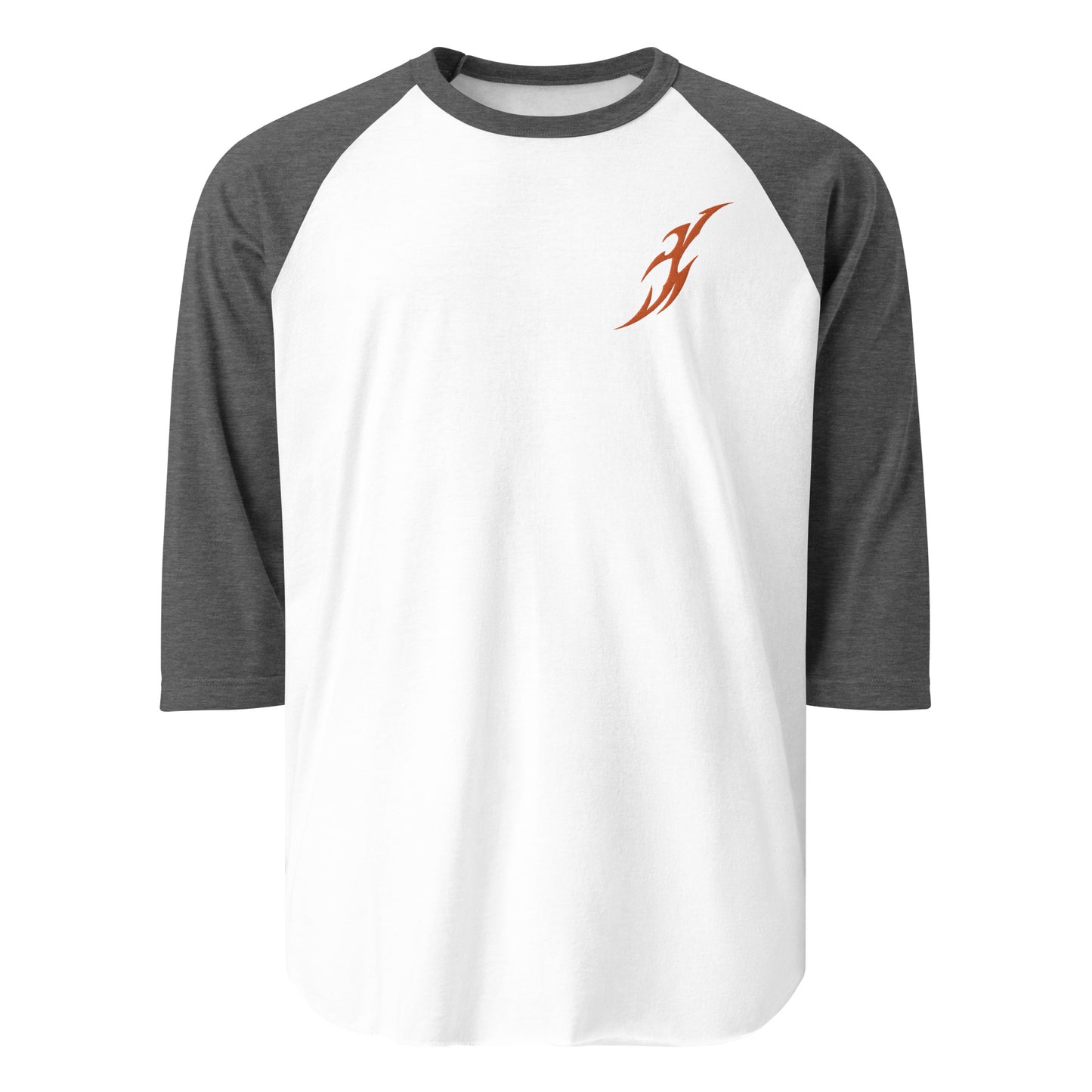 Camisa raglan com manga 3/4