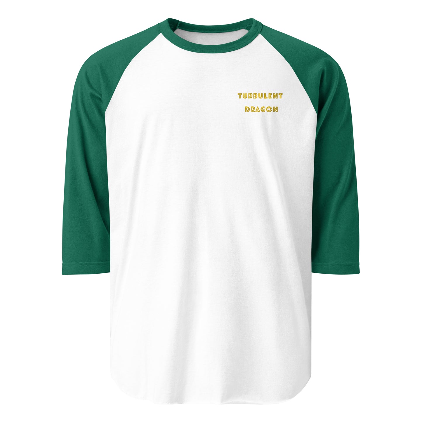 Camisa raglan com manga 3/4