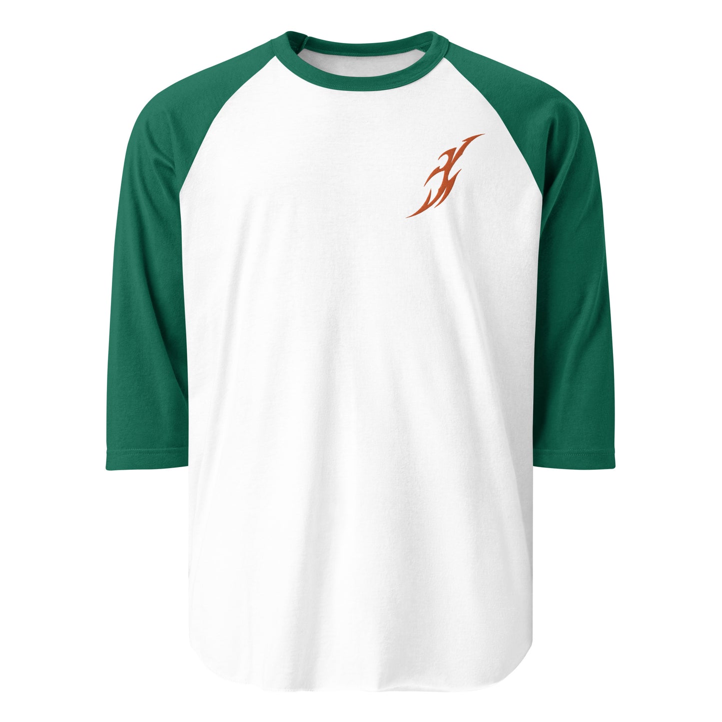 Camisa raglan com manga 3/4