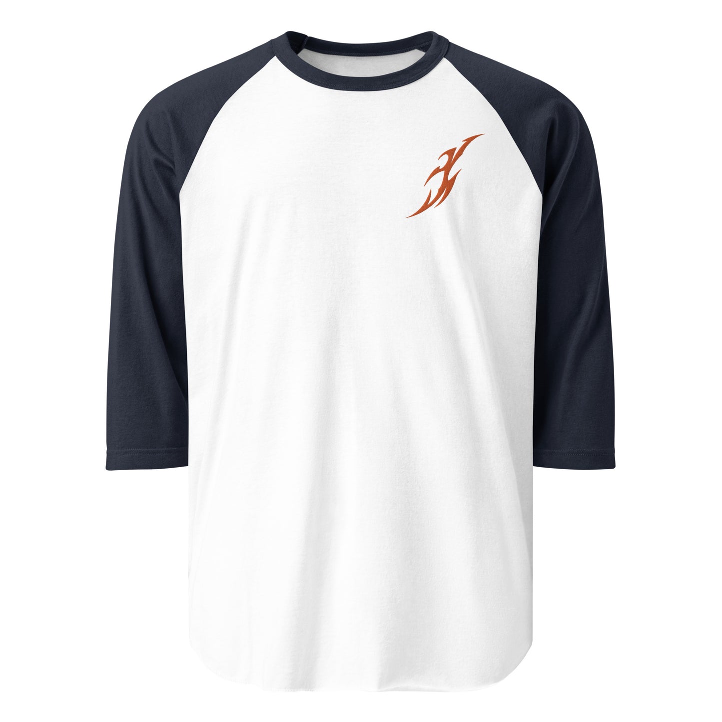 Camisa raglan com manga 3/4