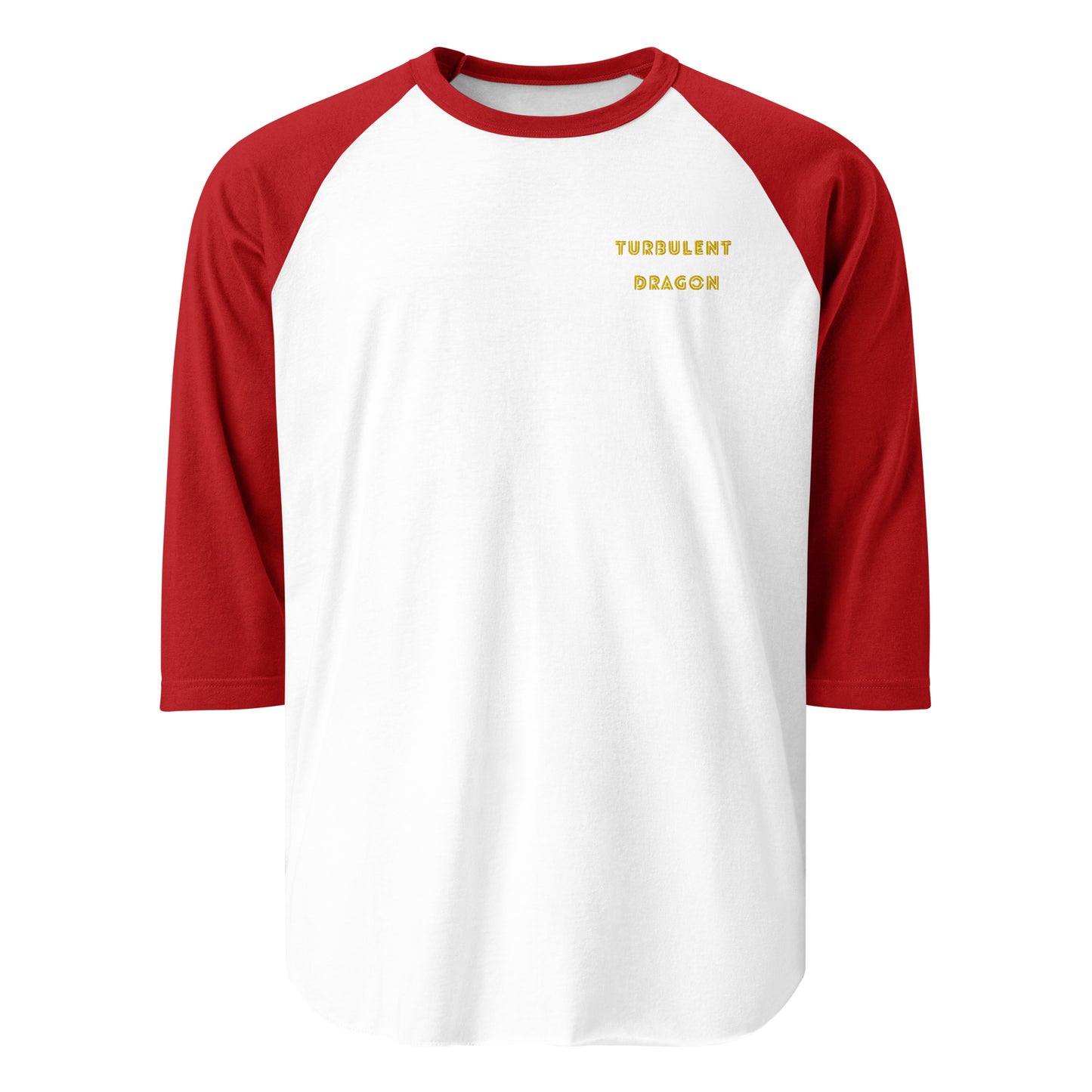 Camisa raglan com manga 3/4