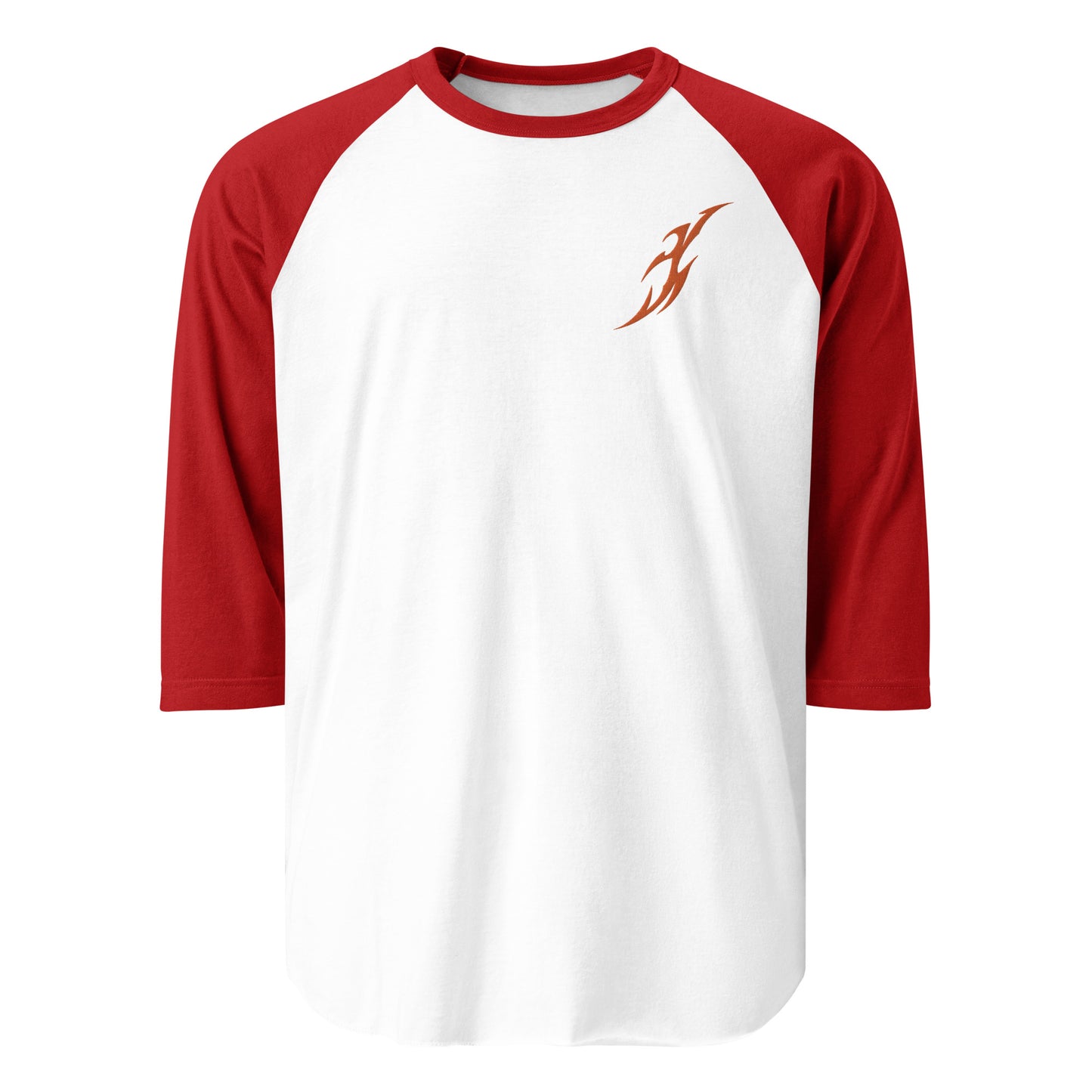 Camisa raglan com manga 3/4