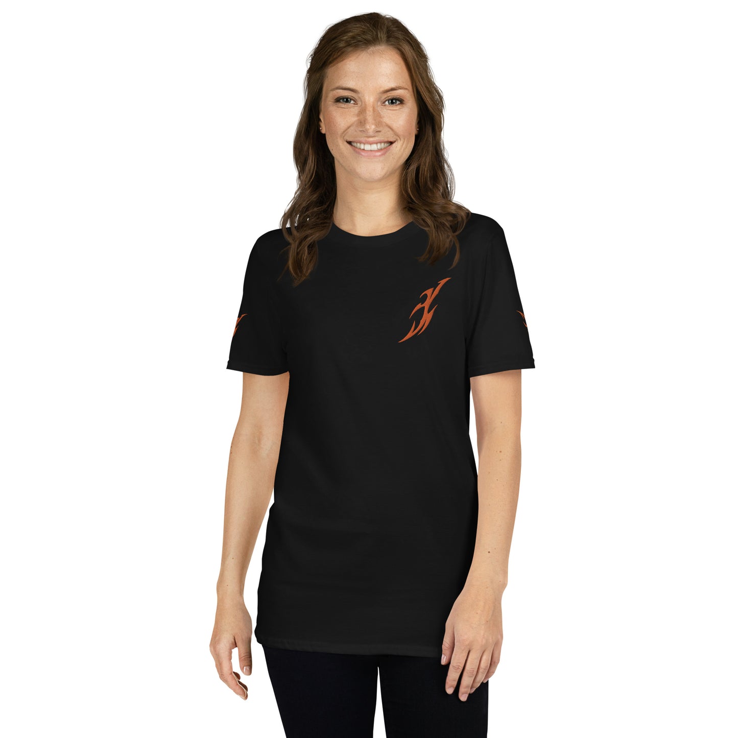 Camiseta unissex com mangas curtas