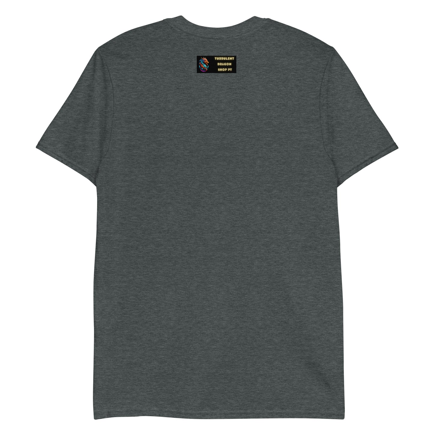 Camiseta unissex com mangas curtas