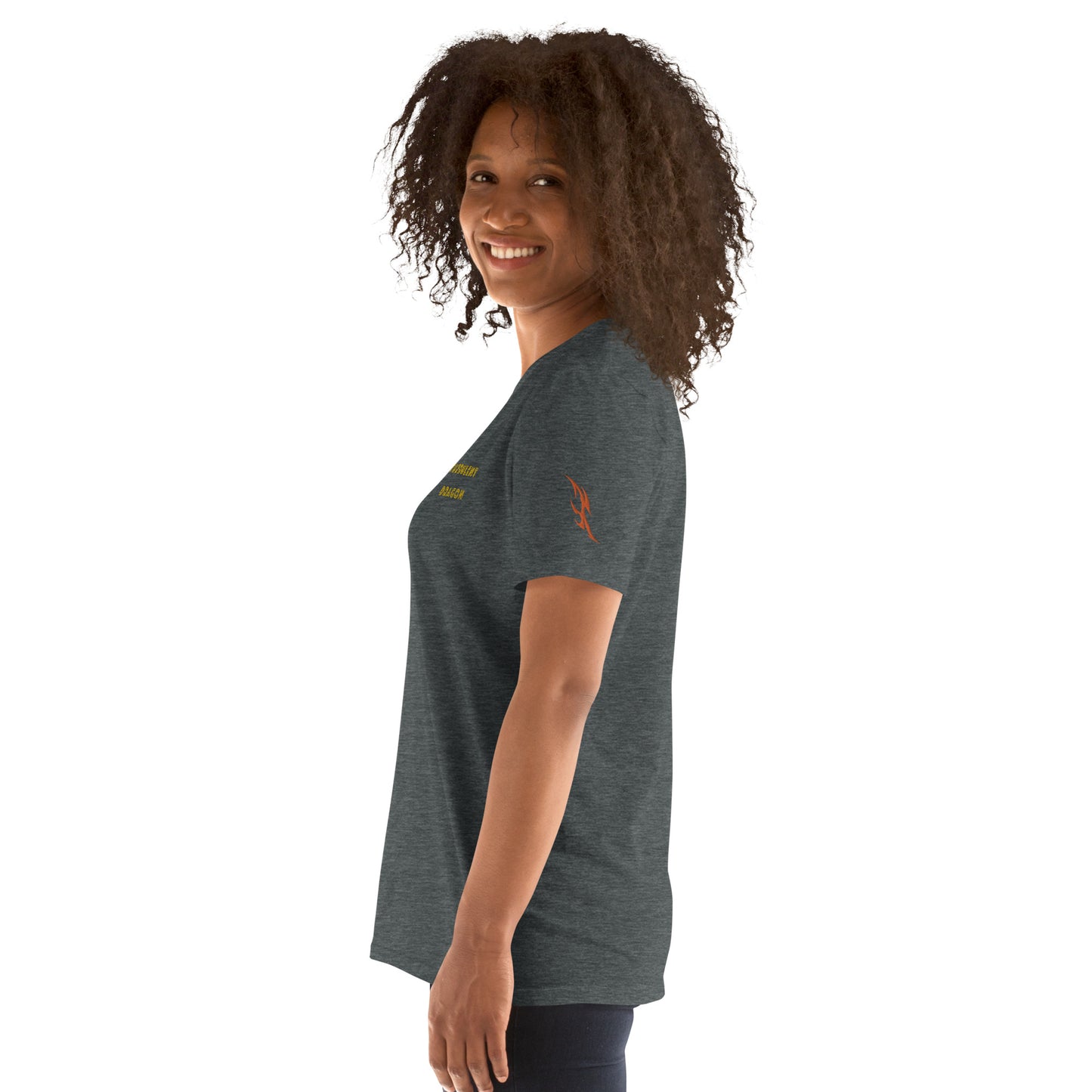 Camiseta unissex com mangas curtas