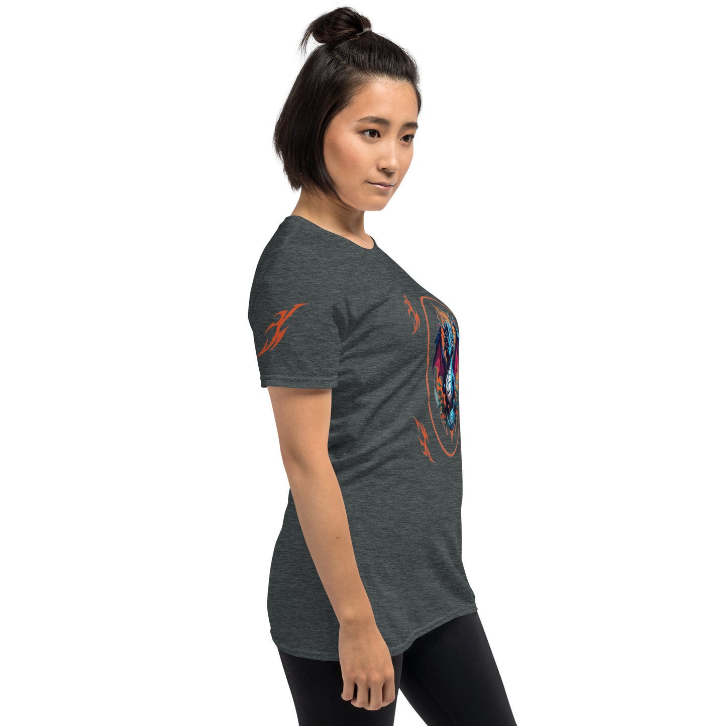 Camiseta unissex com mangas curtas