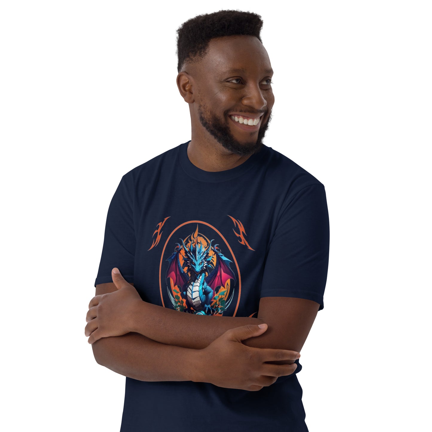 Camiseta unissex com mangas curtas
