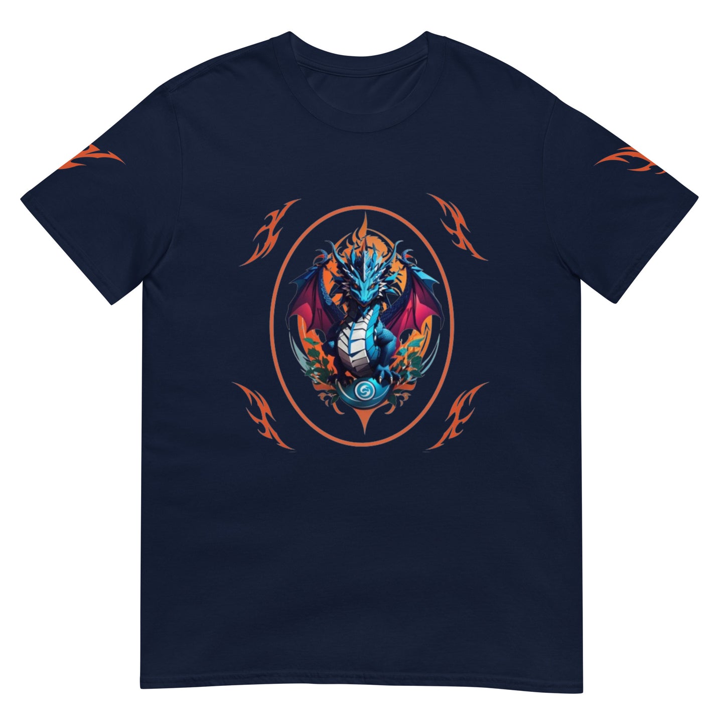 Camiseta unissex com mangas curtas