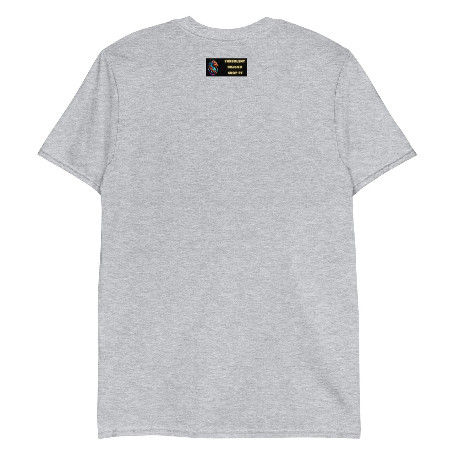 Camiseta unissex com mangas curtas