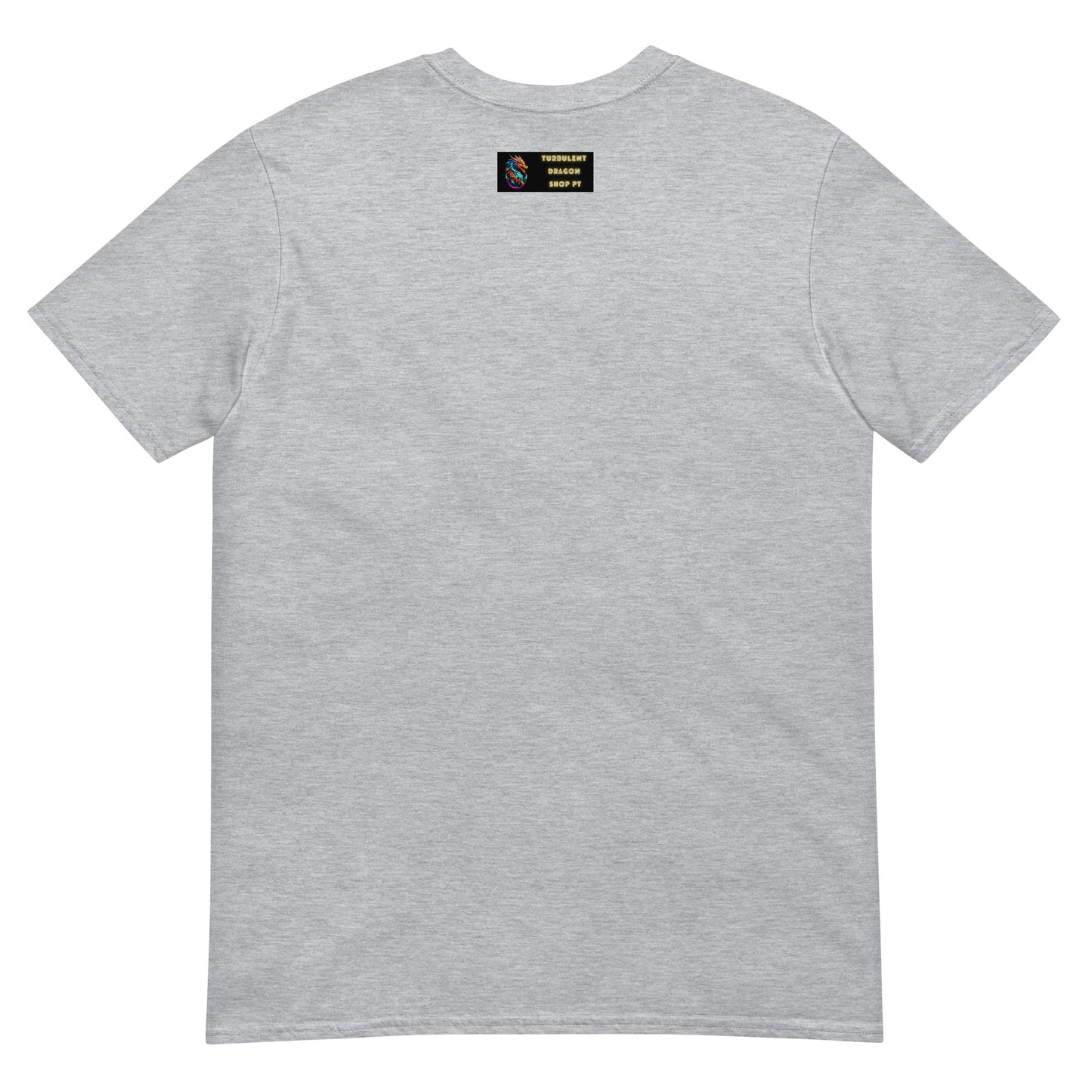 Camiseta unissex com mangas curtas