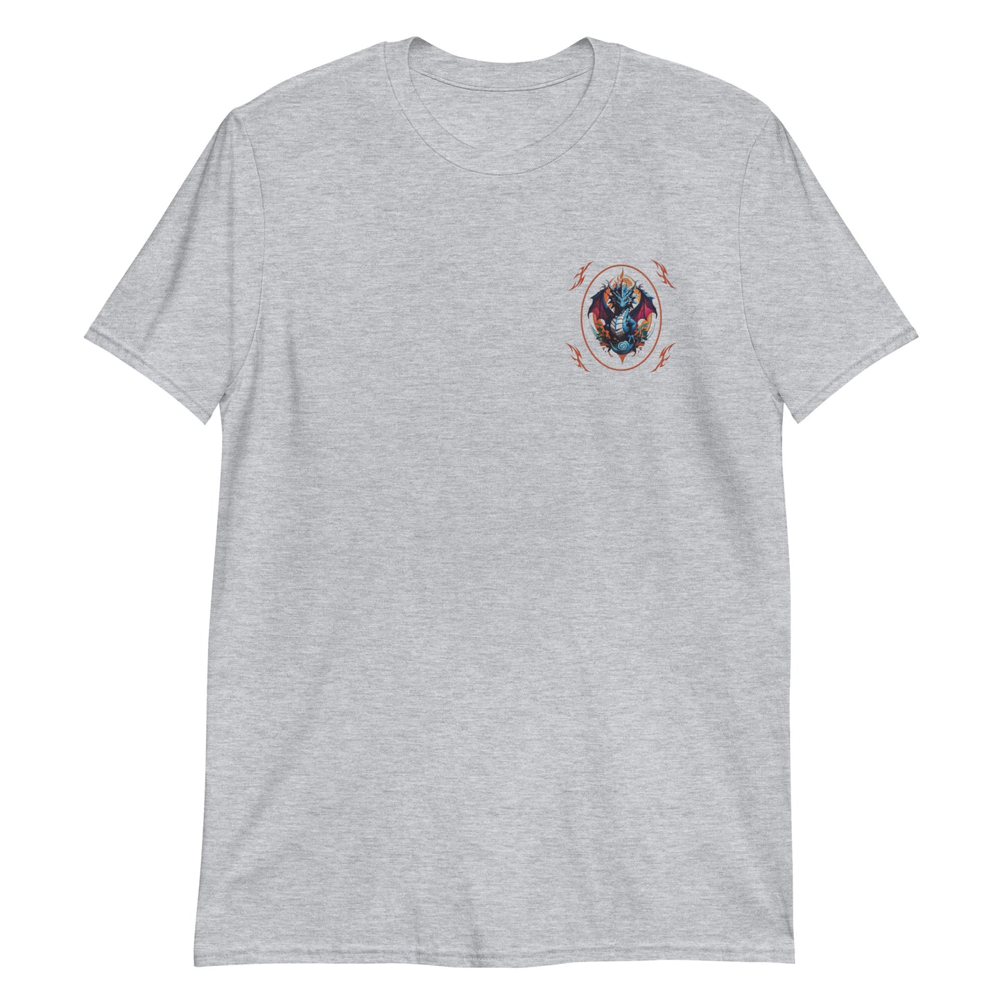 Camiseta unissex com mangas curtas