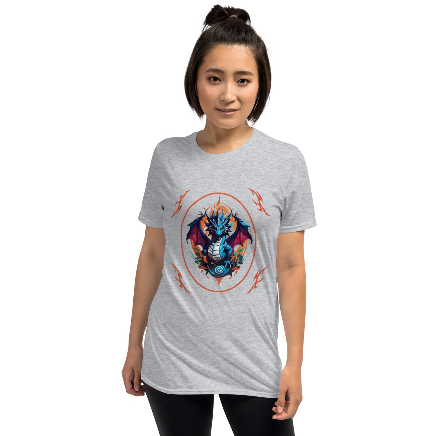 Camiseta unissex com mangas curtas