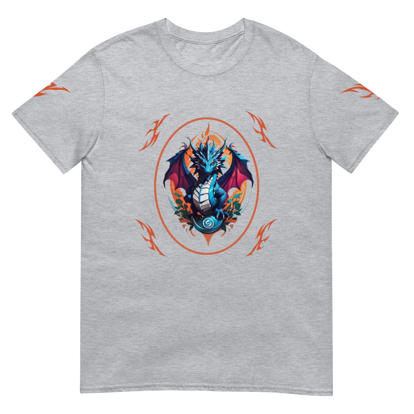 Camiseta unissex com mangas curtas