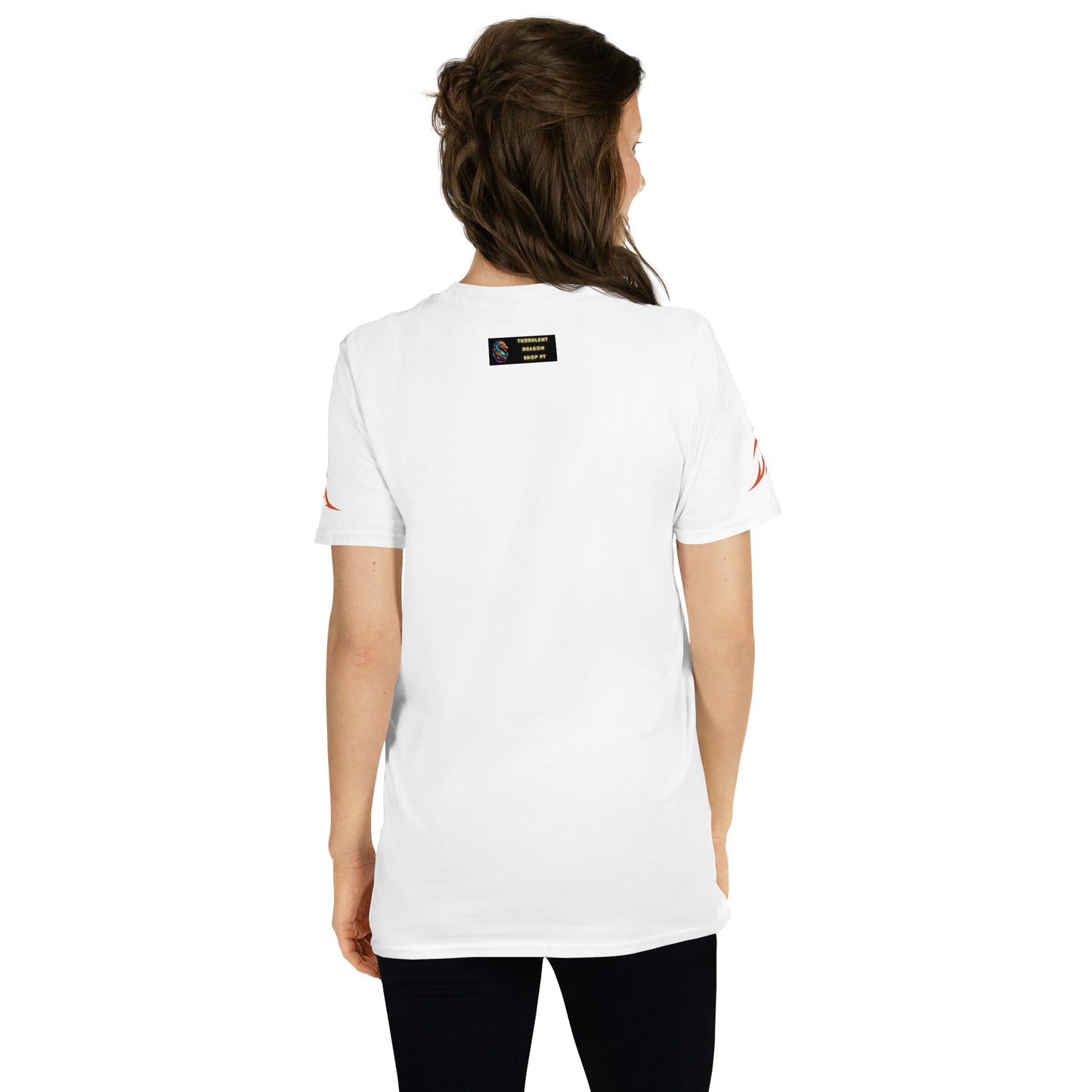 Camiseta unissex com mangas curtas