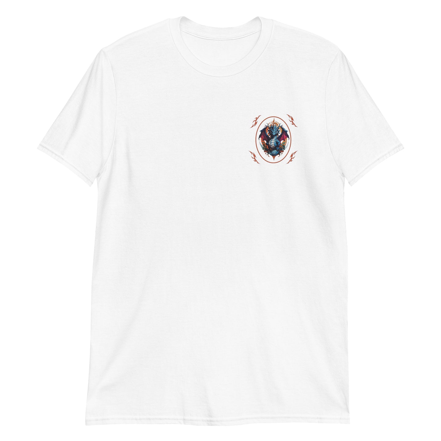 Camiseta unissex com mangas curtas
