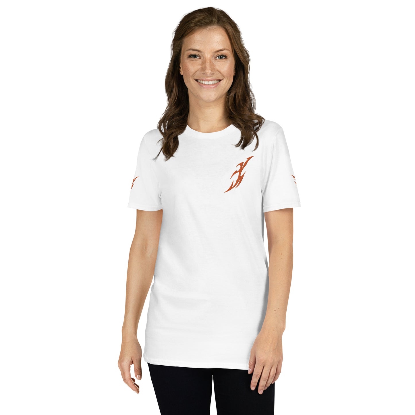 Camiseta unissex com mangas curtas