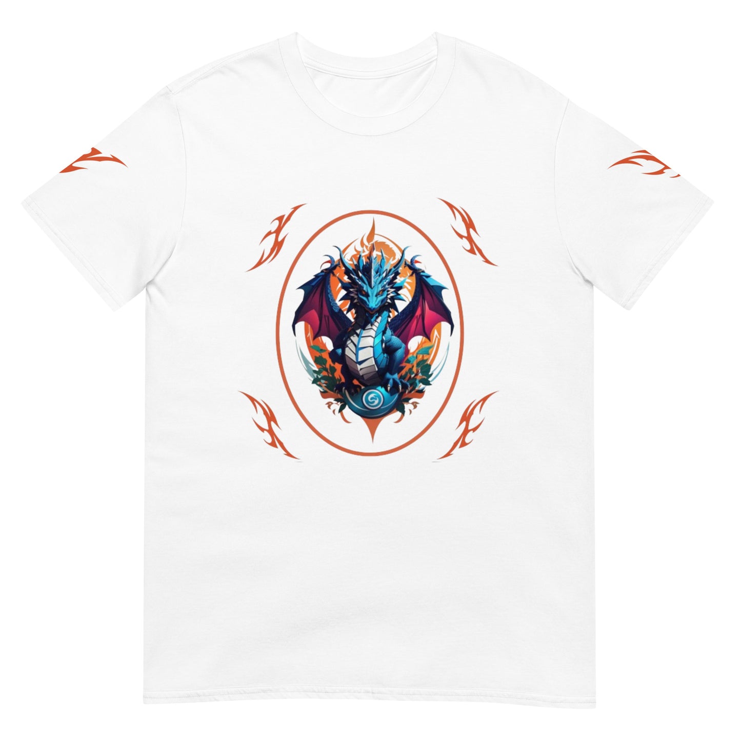 Camiseta unissex com mangas curtas