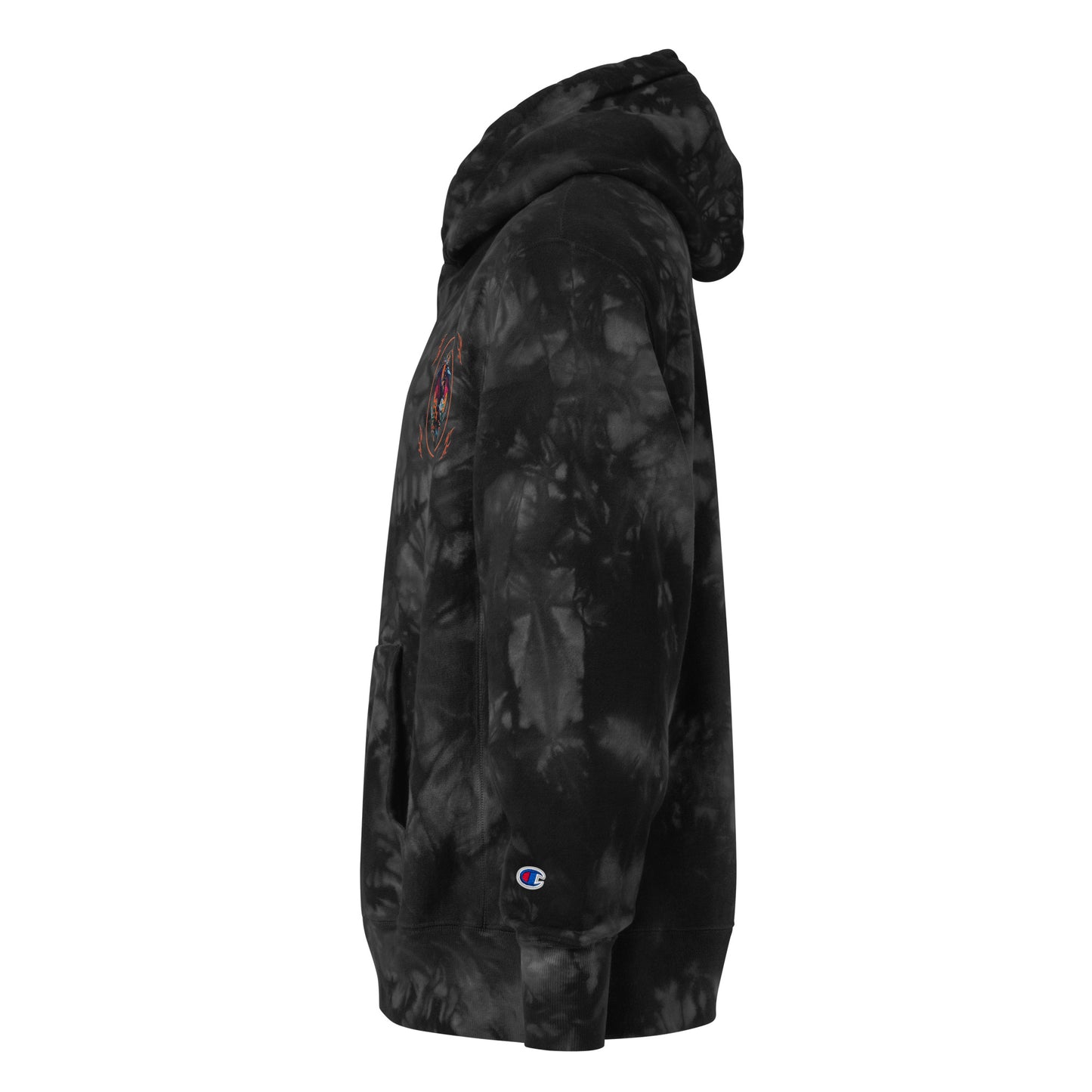 Moletom com Capuz Tie-Dye Champion Unissex