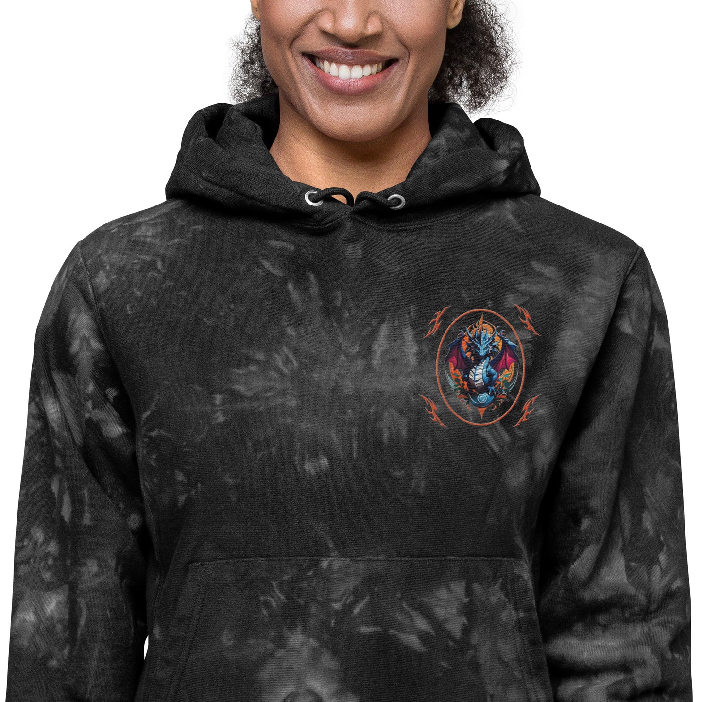 Moletom com Capuz Tie-Dye Champion Unissex