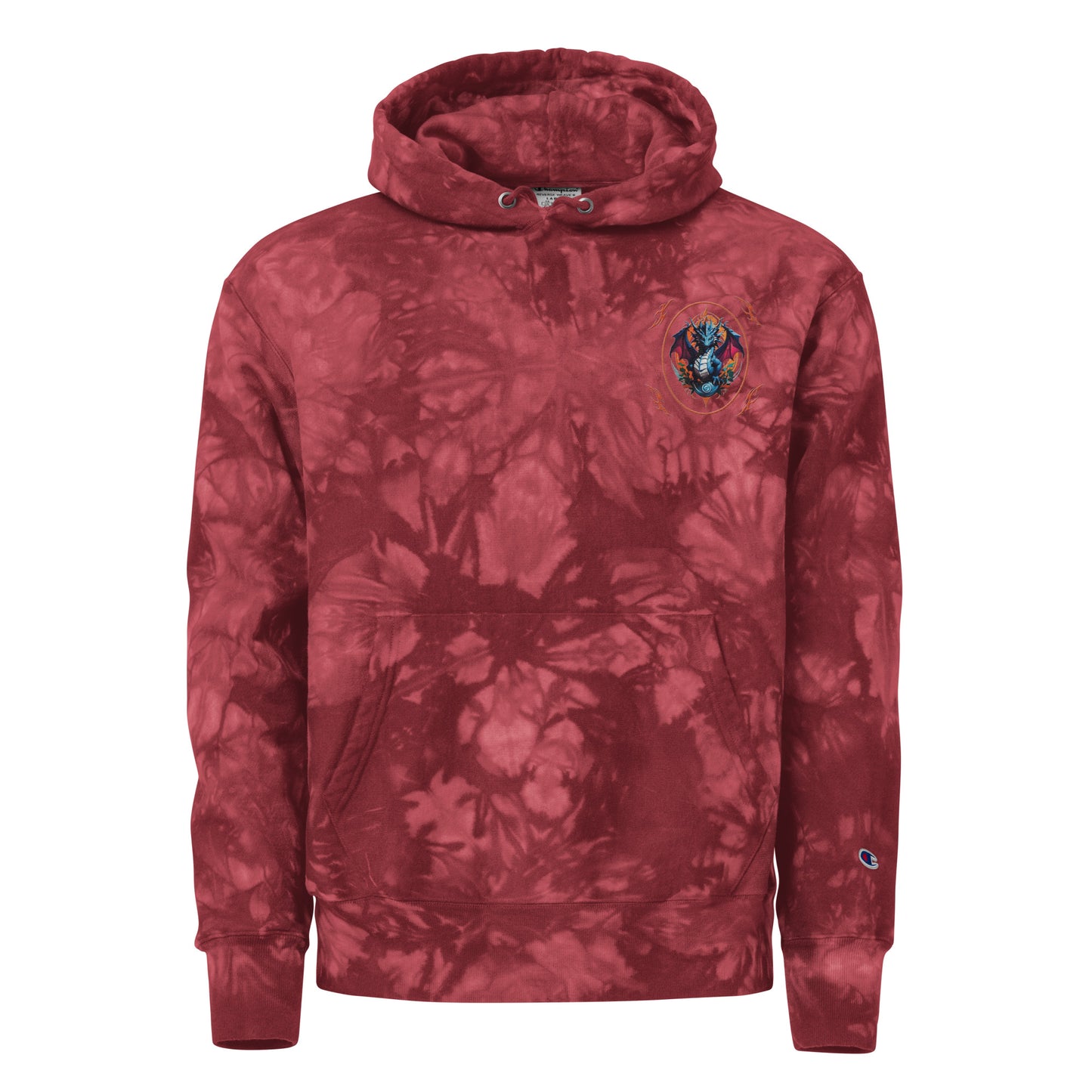 Moletom com Capuz Tie-Dye Champion Unissex