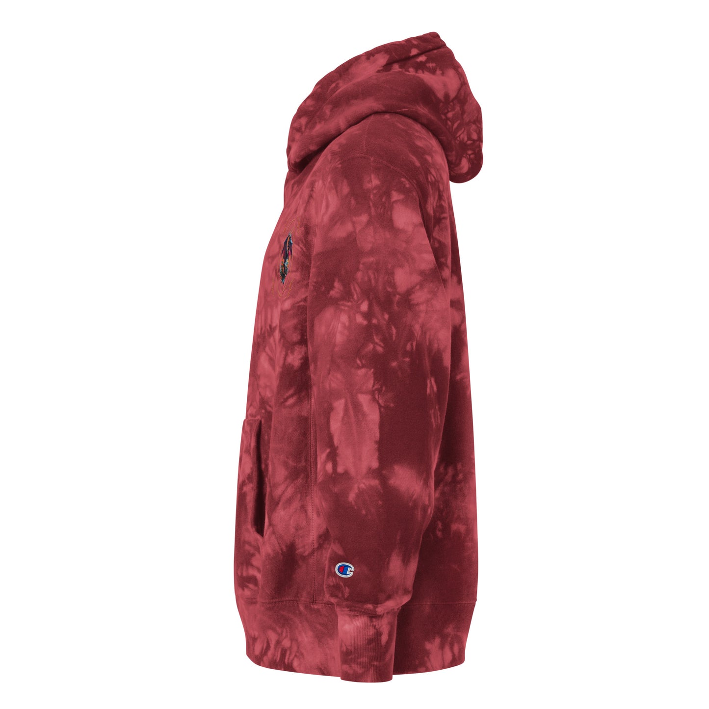Moletom com Capuz Tie-Dye Champion Unissex