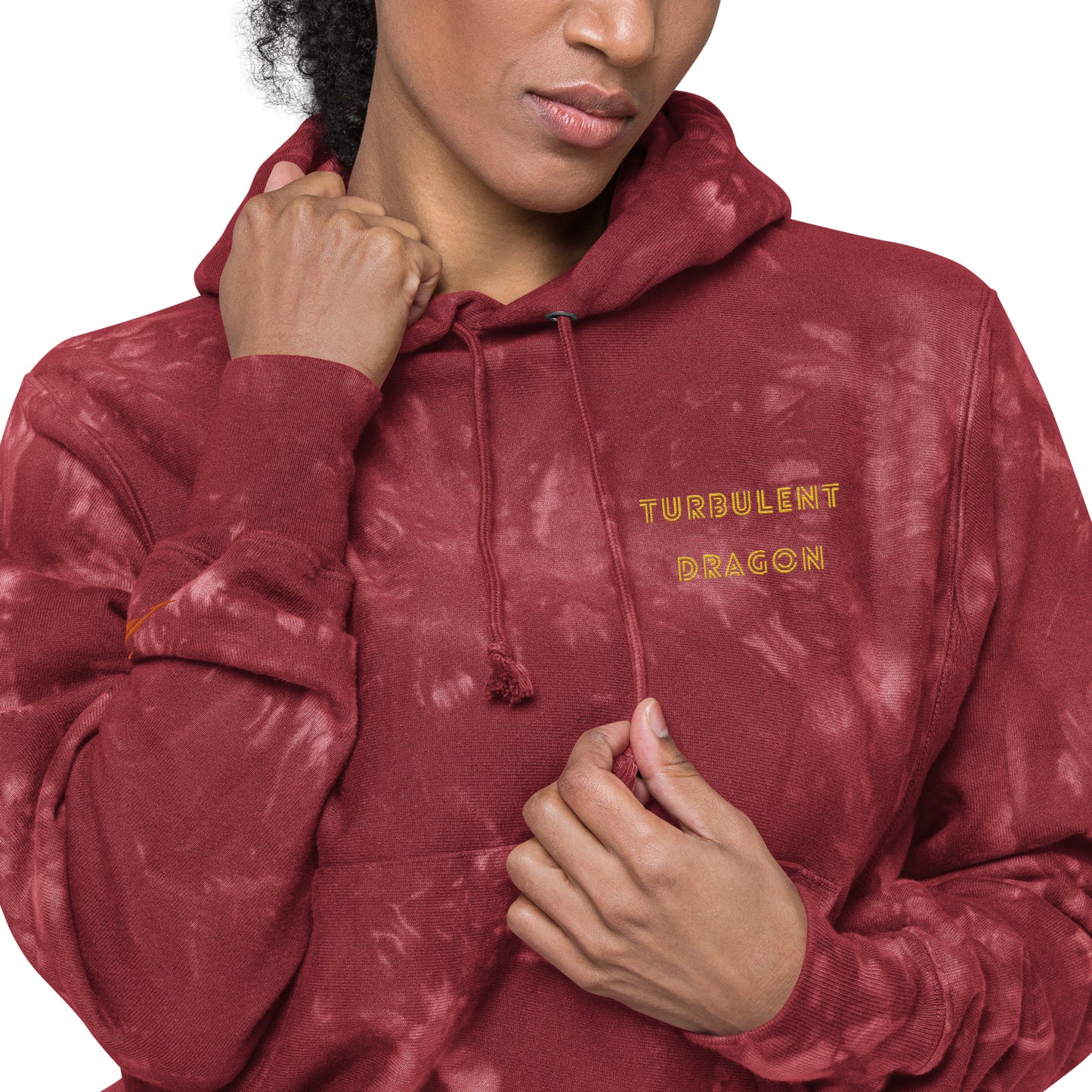 Moletom com Capuz Tie-Dye Champion Unissex