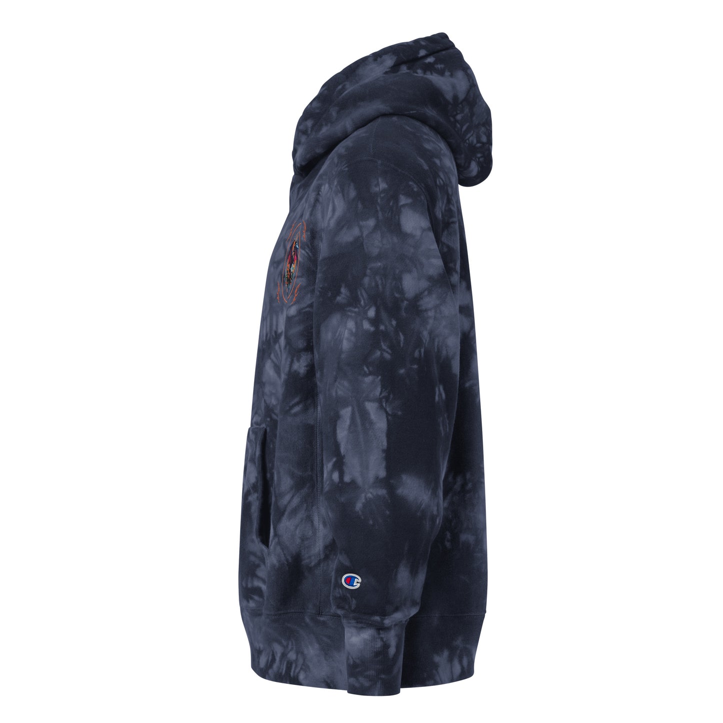 Moletom com Capuz Tie-Dye Champion Unissex