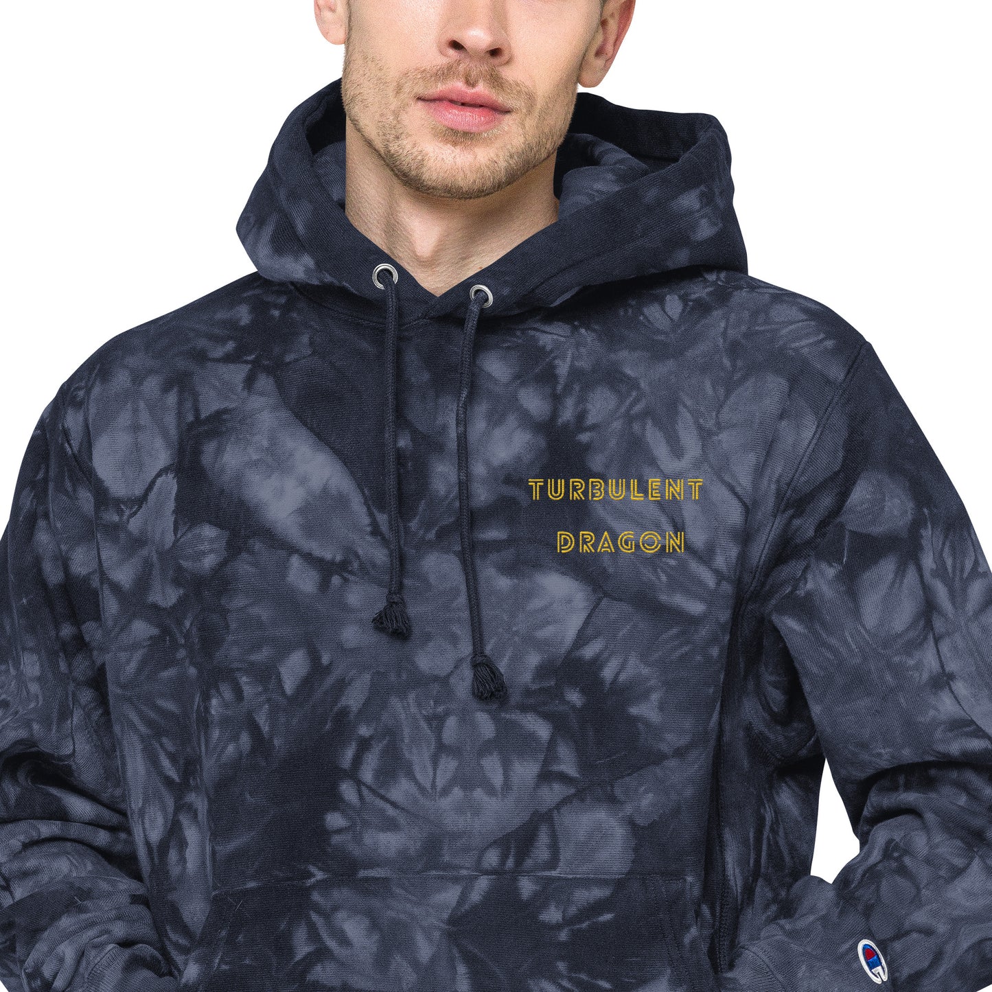 Moletom com Capuz Tie-Dye Champion Unissex