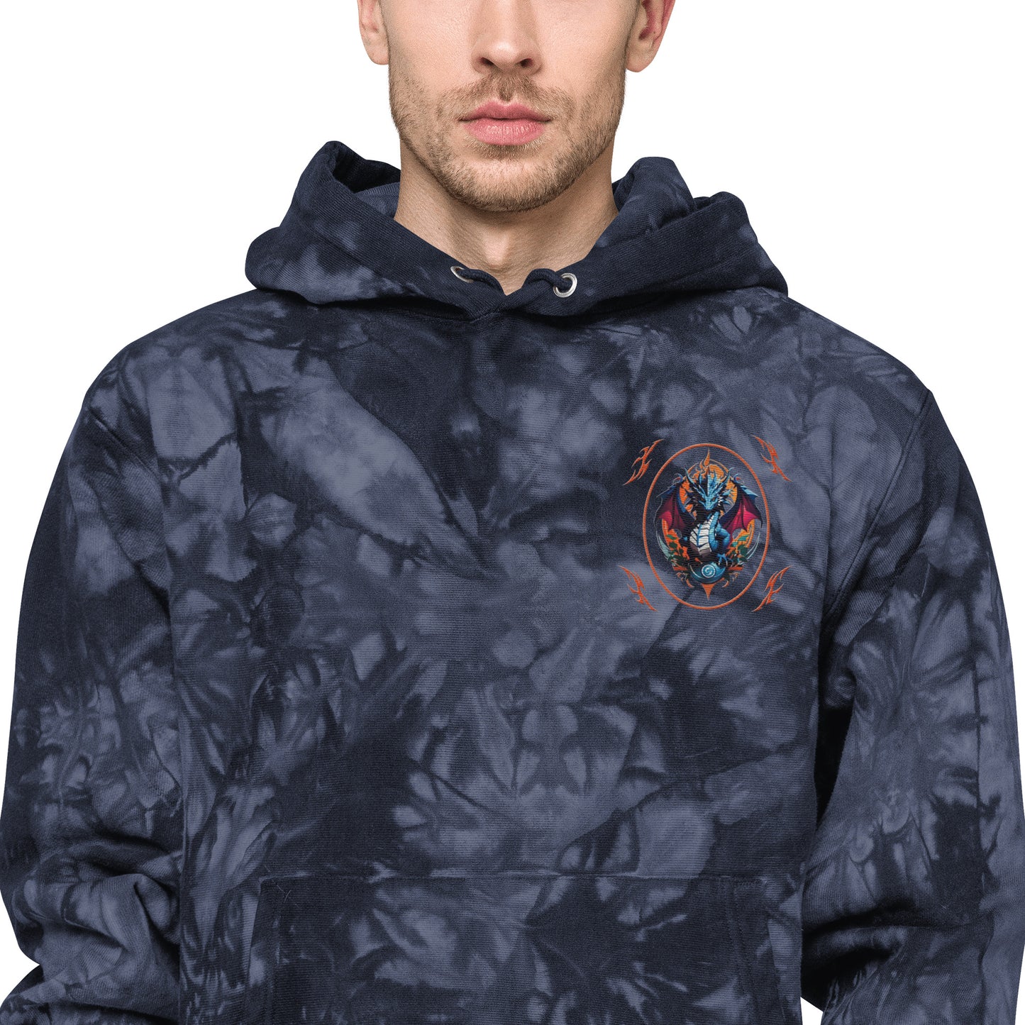 Moletom com Capuz Tie-Dye Champion Unissex