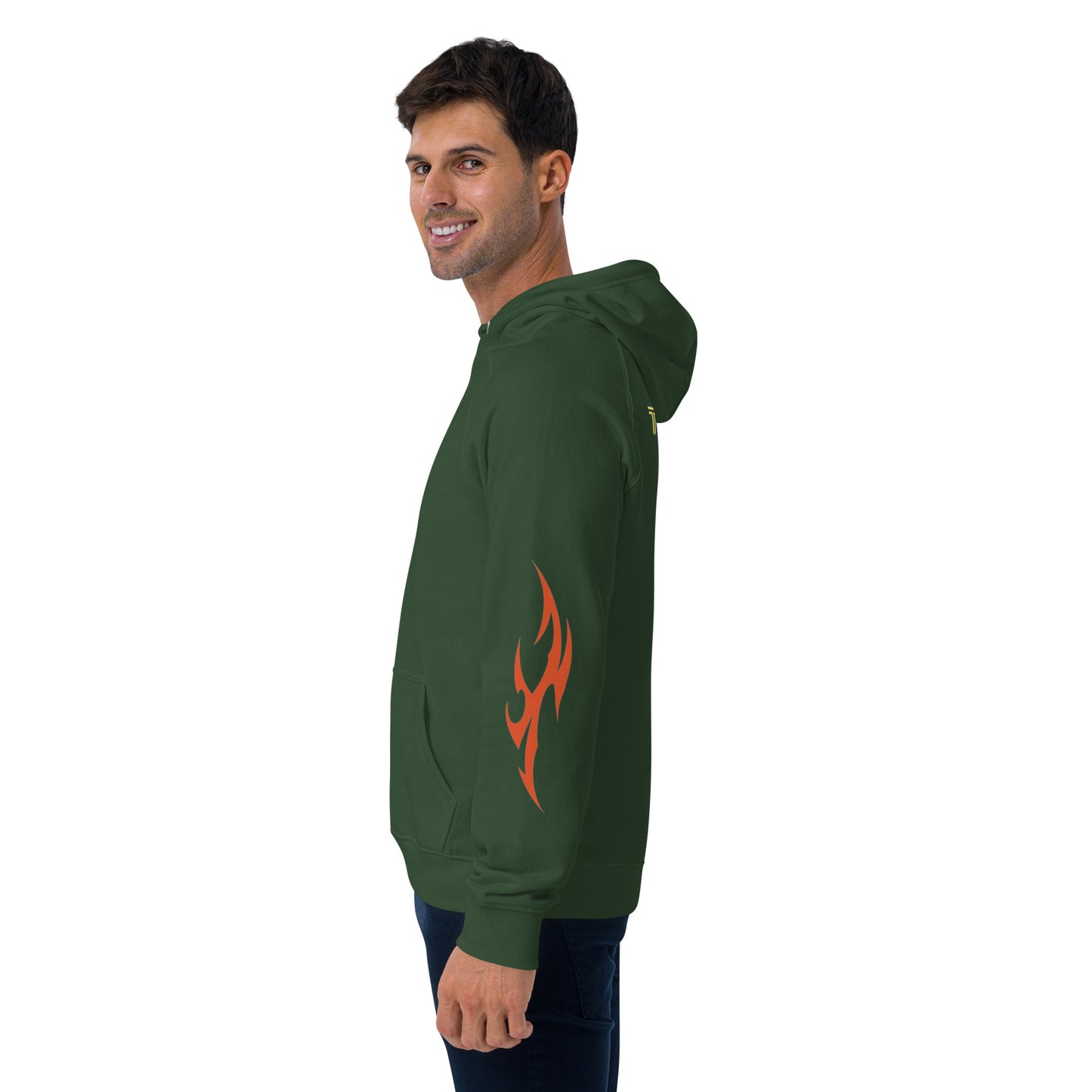 Agasalho de moletom eco-friendly unissex