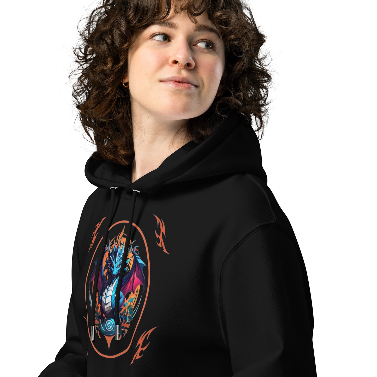 Moletom com capuz eco-friendly unissex