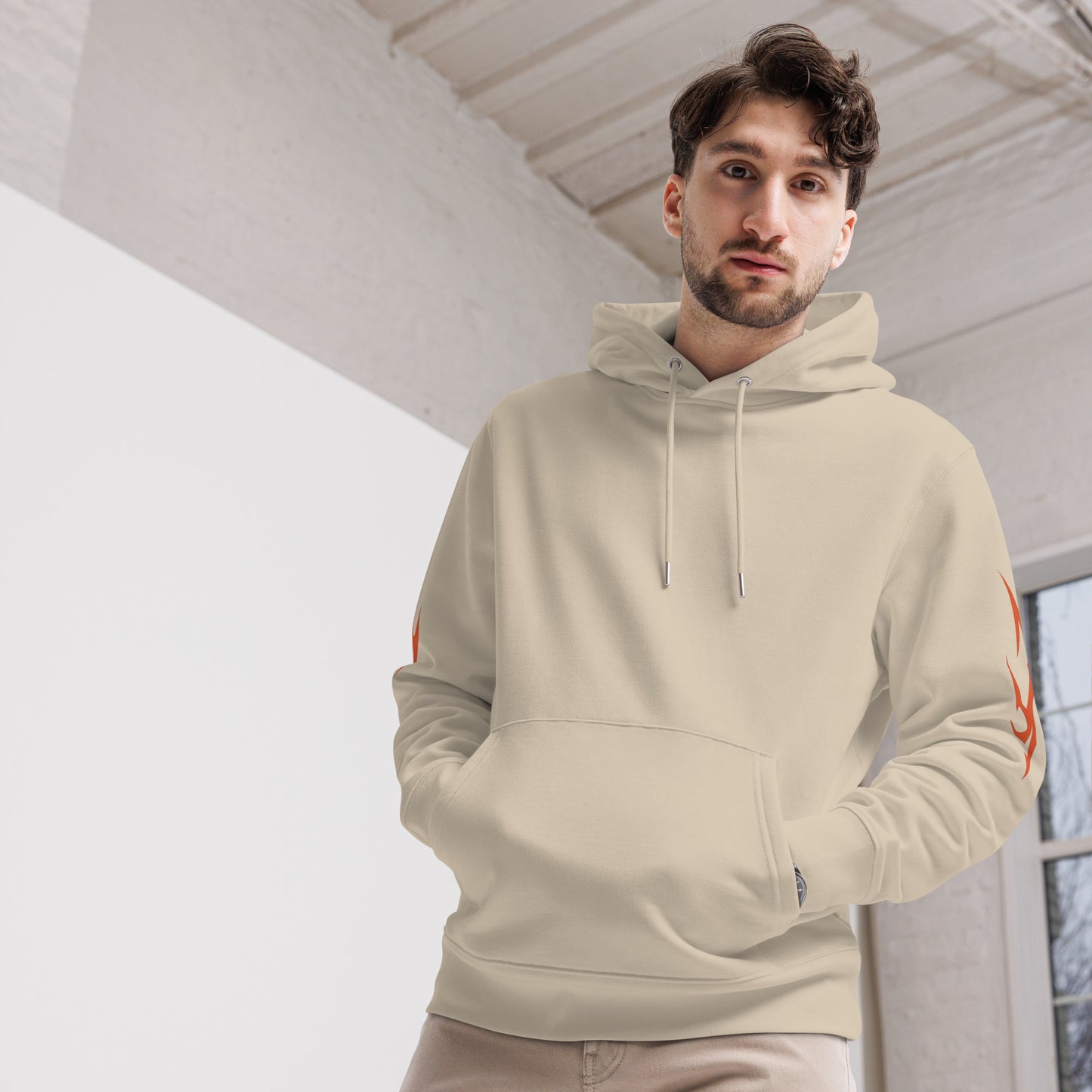 Moletom com capuz eco-friendly unissex