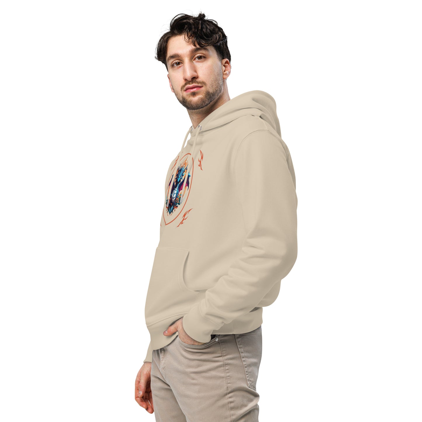 Moletom com capuz eco-friendly unissex
