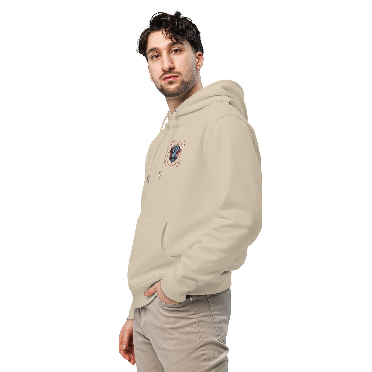 Moletom com capuz eco-friendly unissex