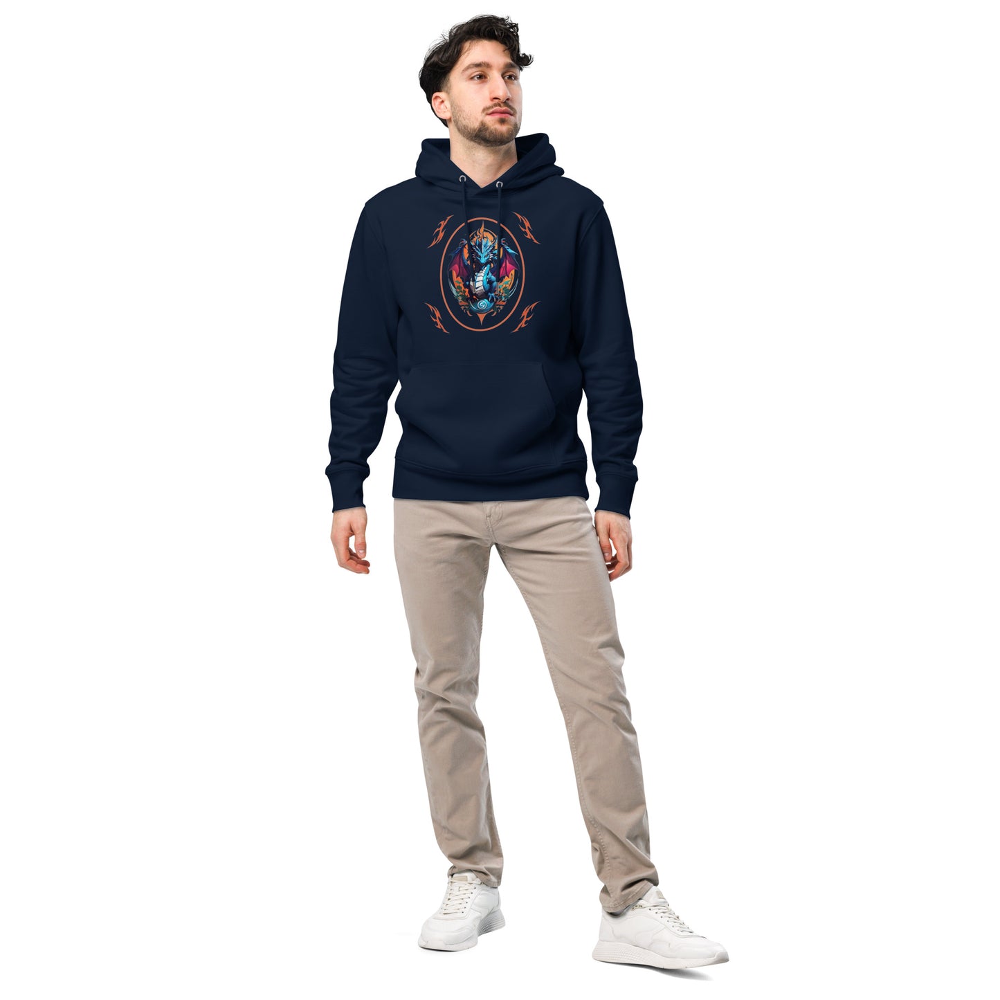Moletom com capuz eco-friendly unissex
