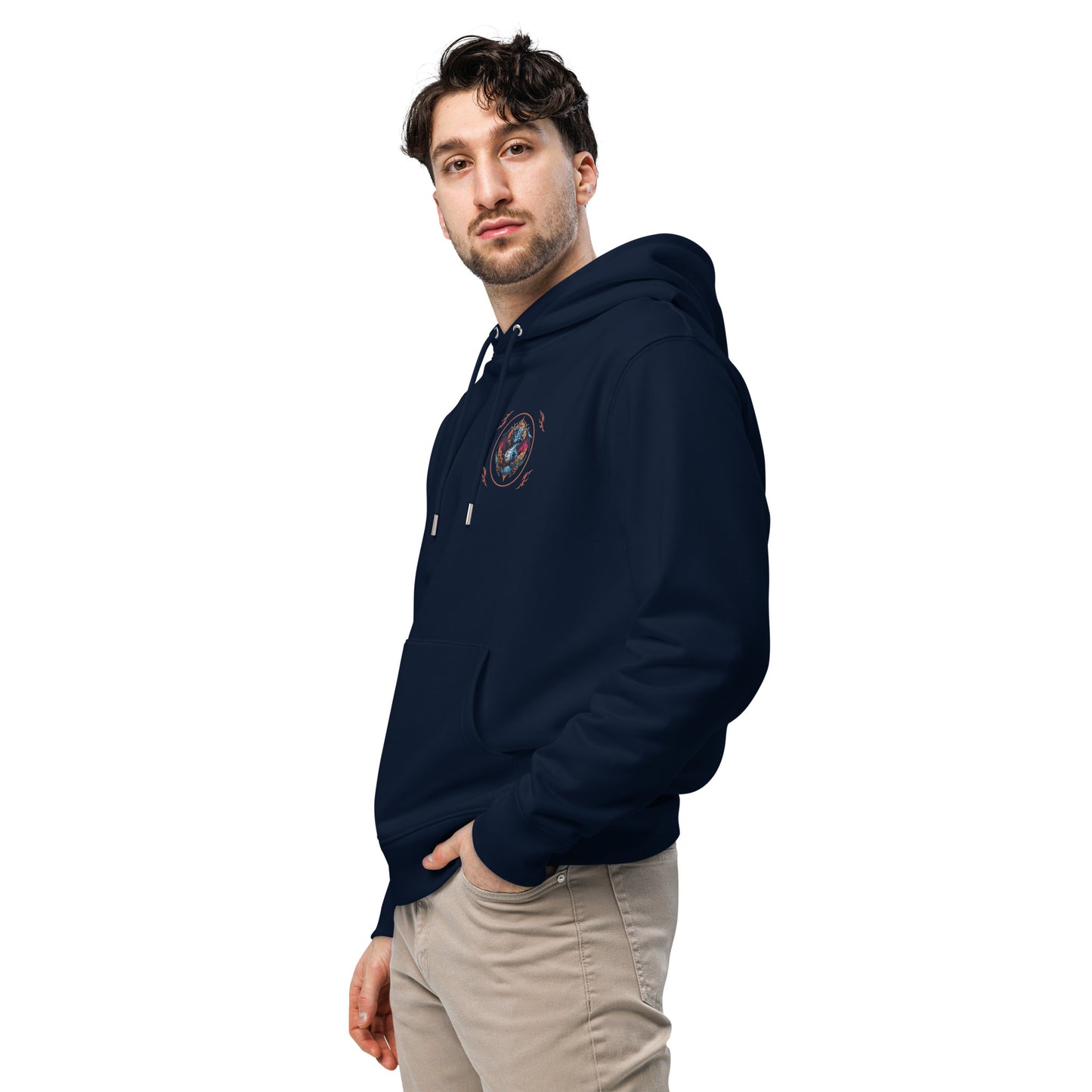 Moletom com capuz eco-friendly unissex